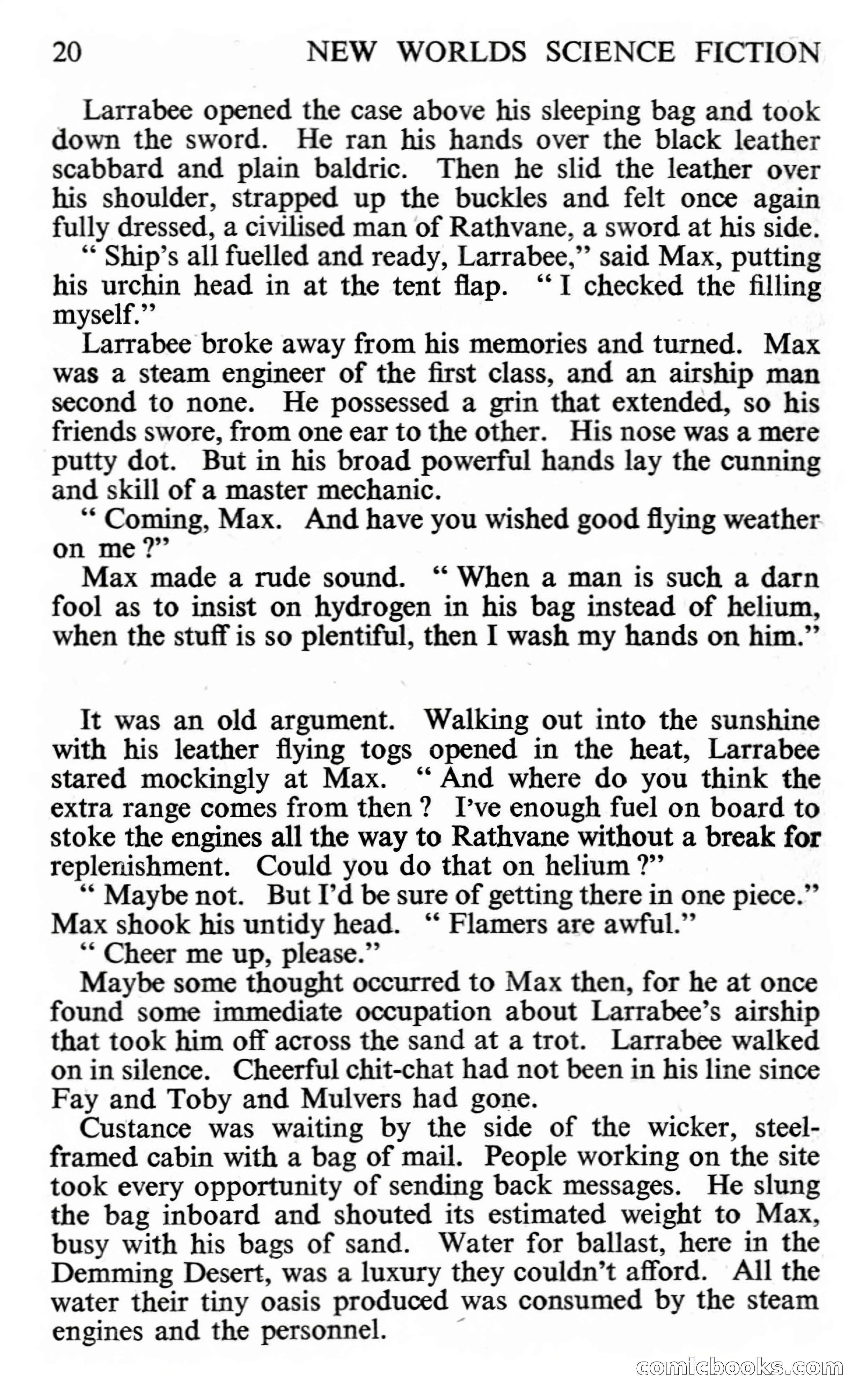 New Worlds #112, Vol. 38 (November 1961) — page 22 of 132