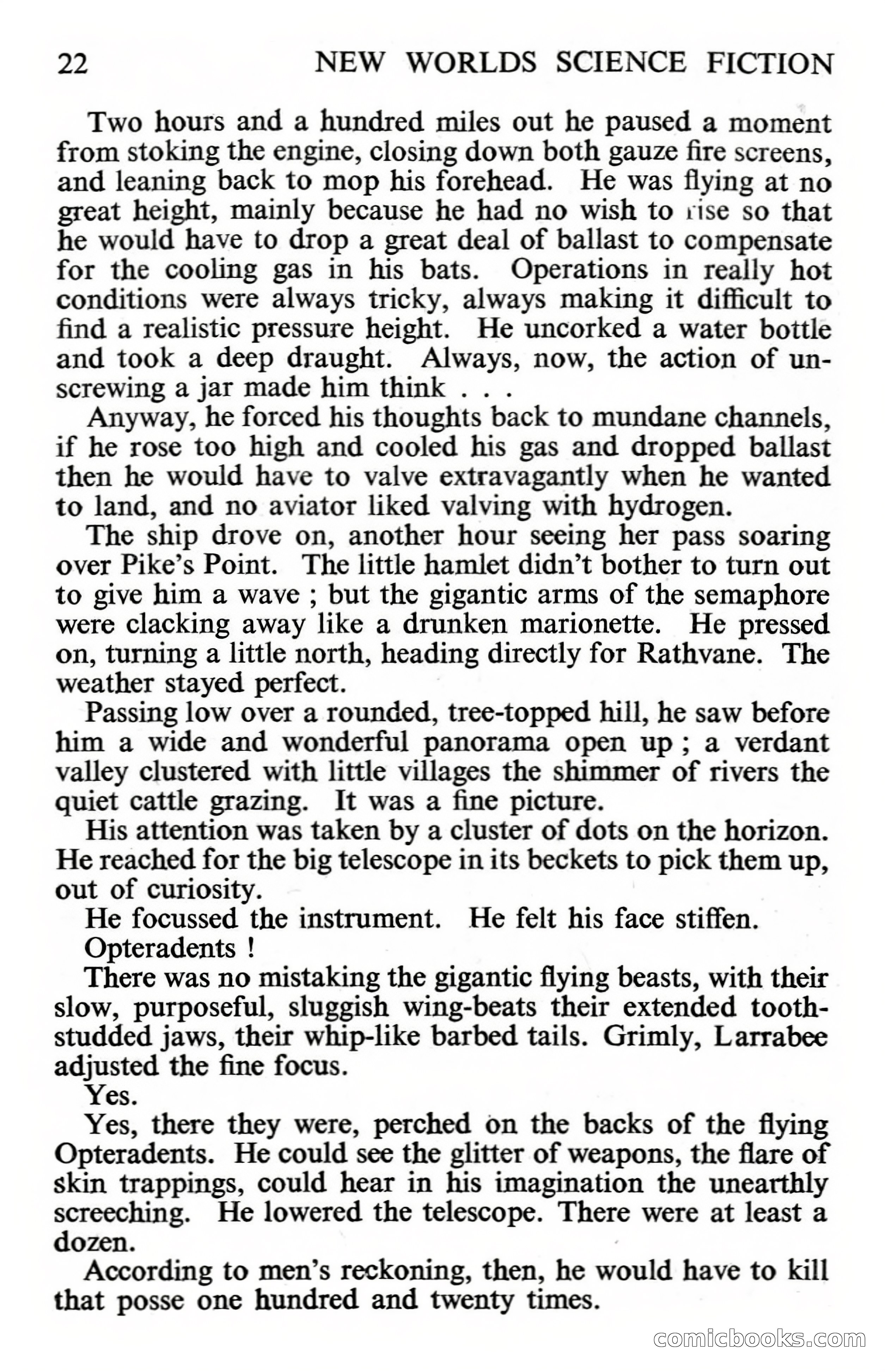 New Worlds #112, Vol. 38 (November 1961) — page 24 of 132