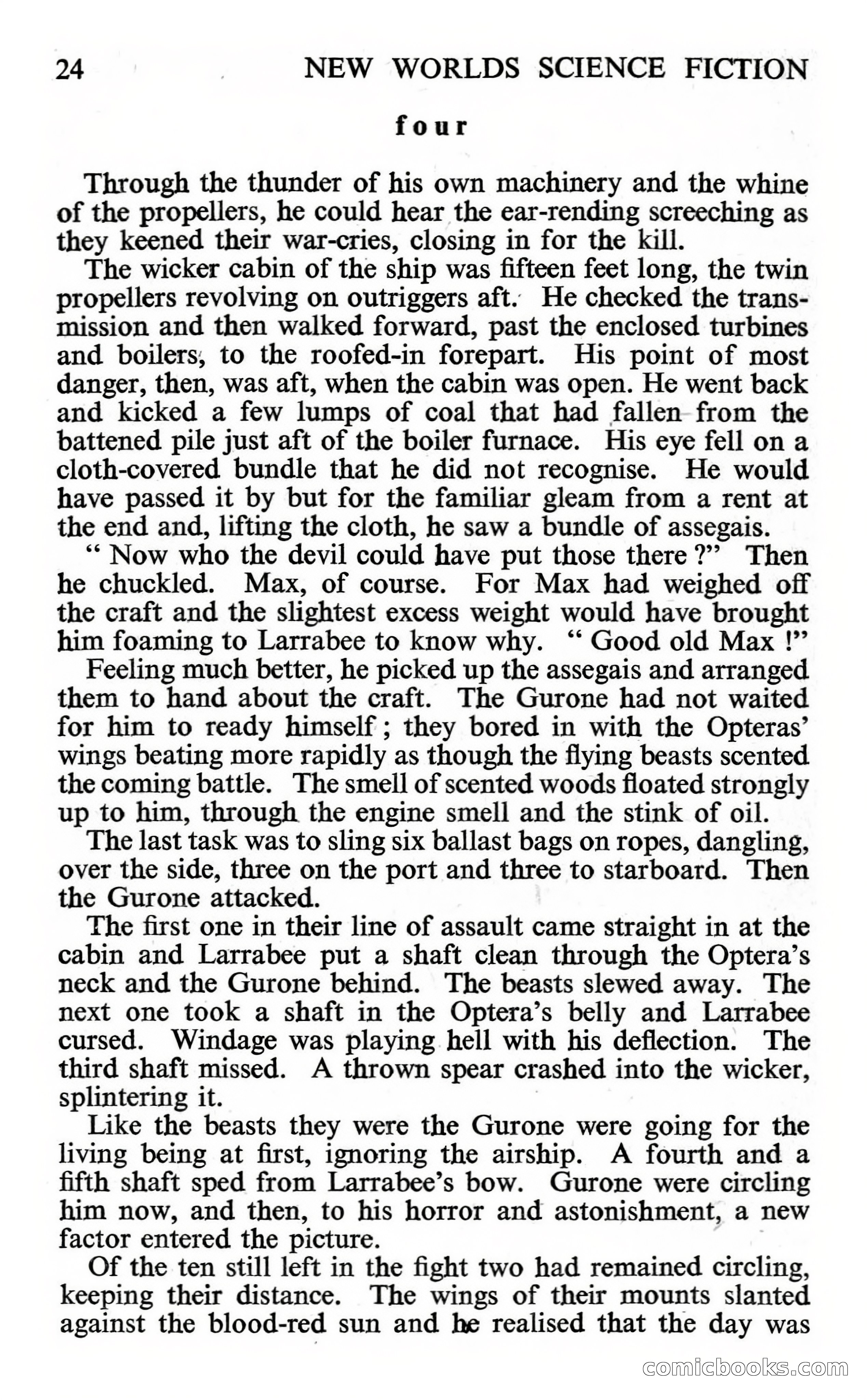 New Worlds #112, Vol. 38 (November 1961) — page 26 of 132