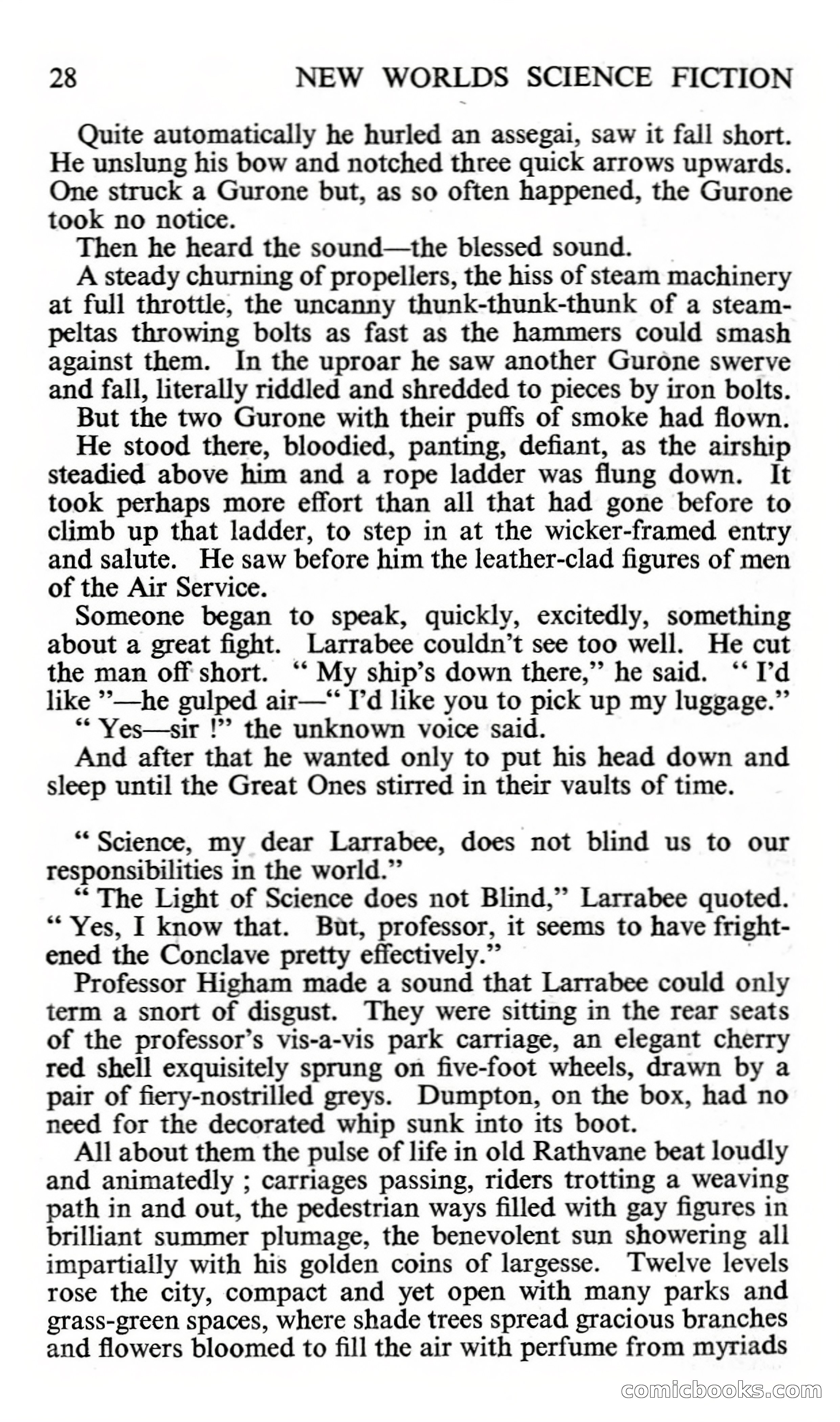 New Worlds #112, Vol. 38 (November 1961) — page 30 of 132