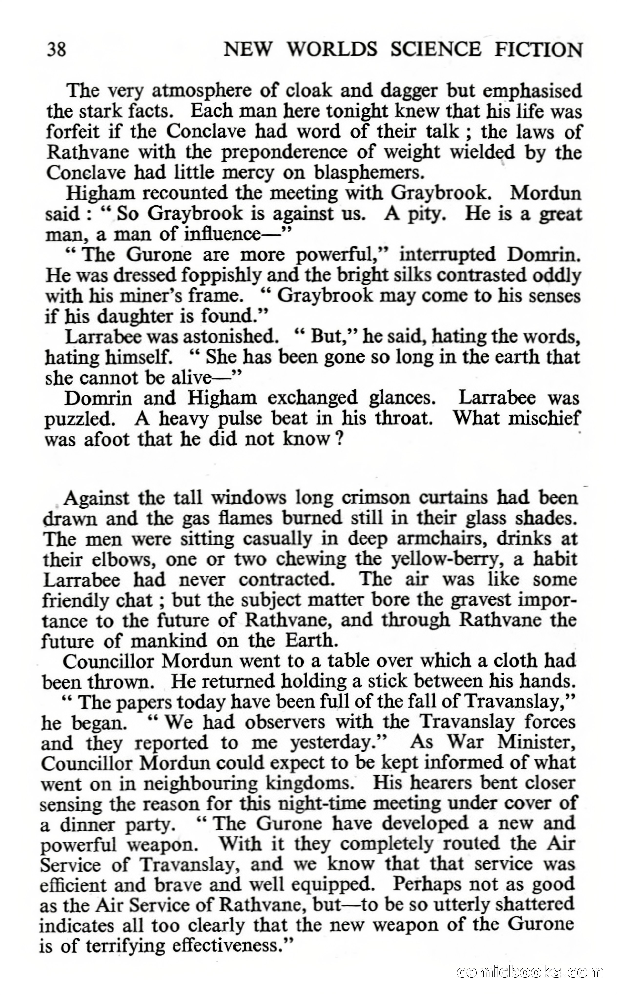 New Worlds #112, Vol. 38 (November 1961) — page 40 of 132