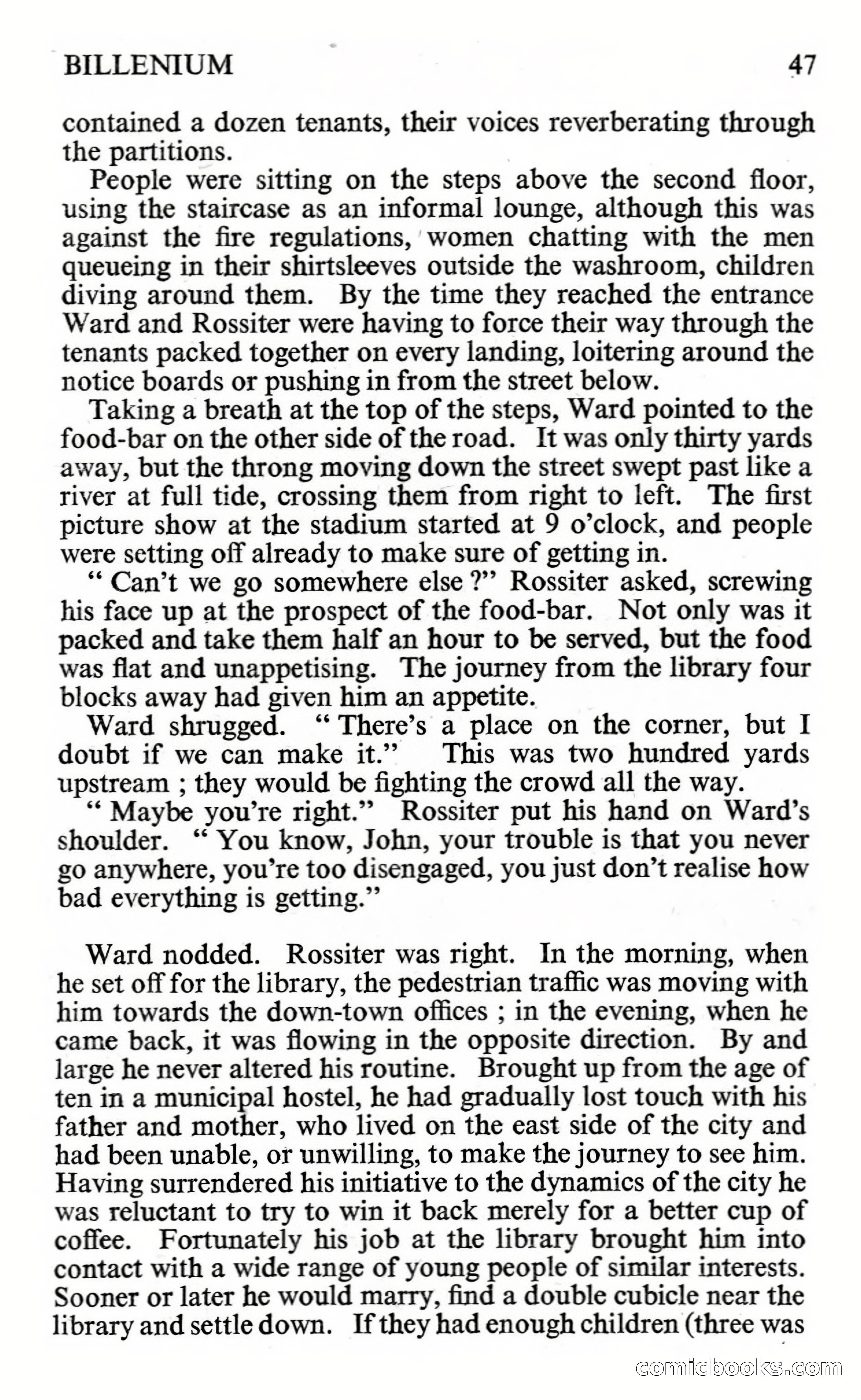 New Worlds #112, Vol. 38 (November 1961) — page 49 of 132