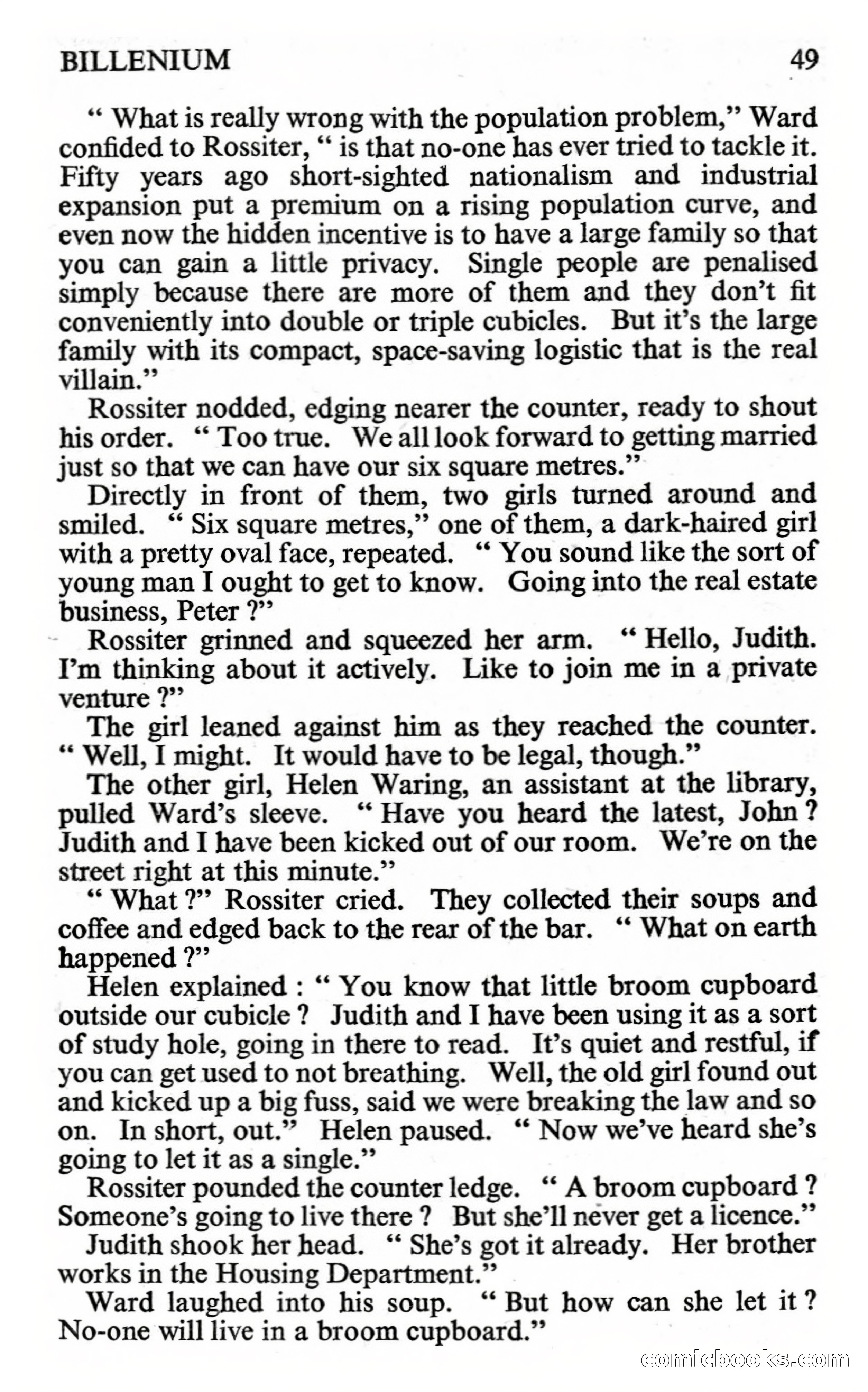 New Worlds #112, Vol. 38 (November 1961) — page 51 of 132