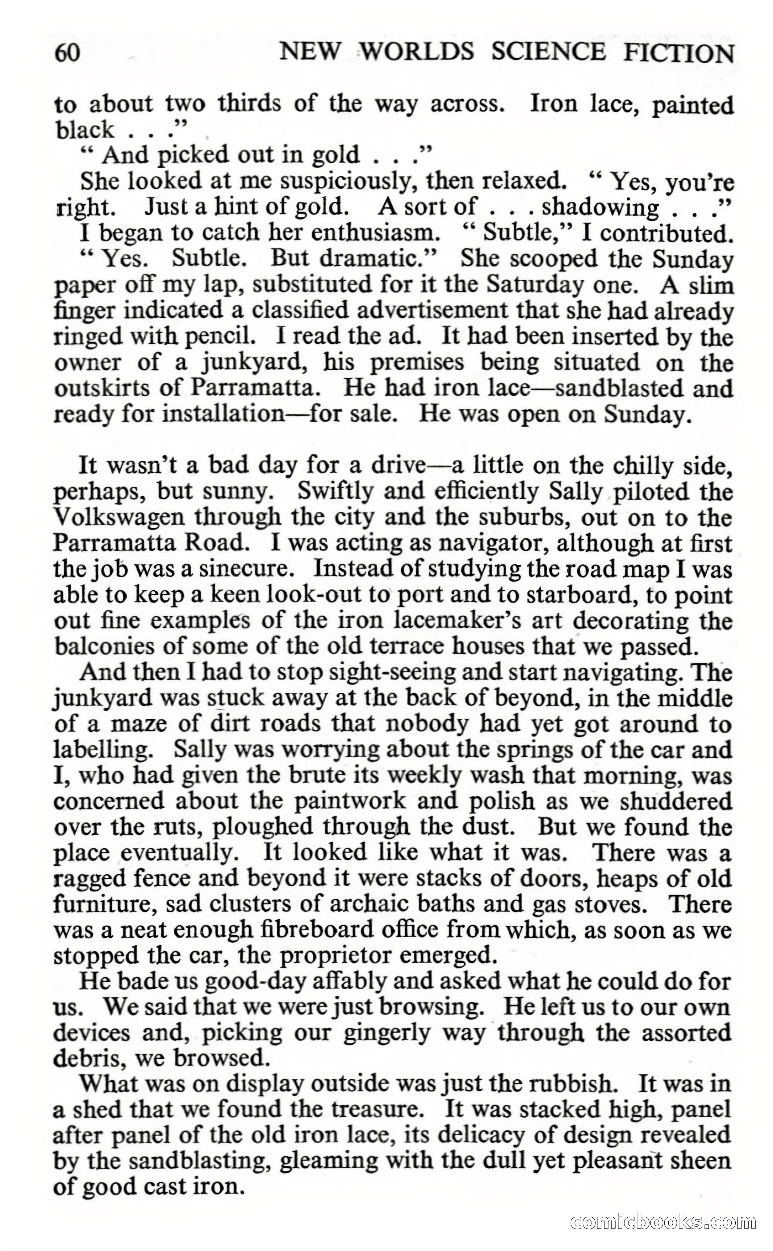 New Worlds #112, Vol. 38 (November 1961) — page 62 of 132
