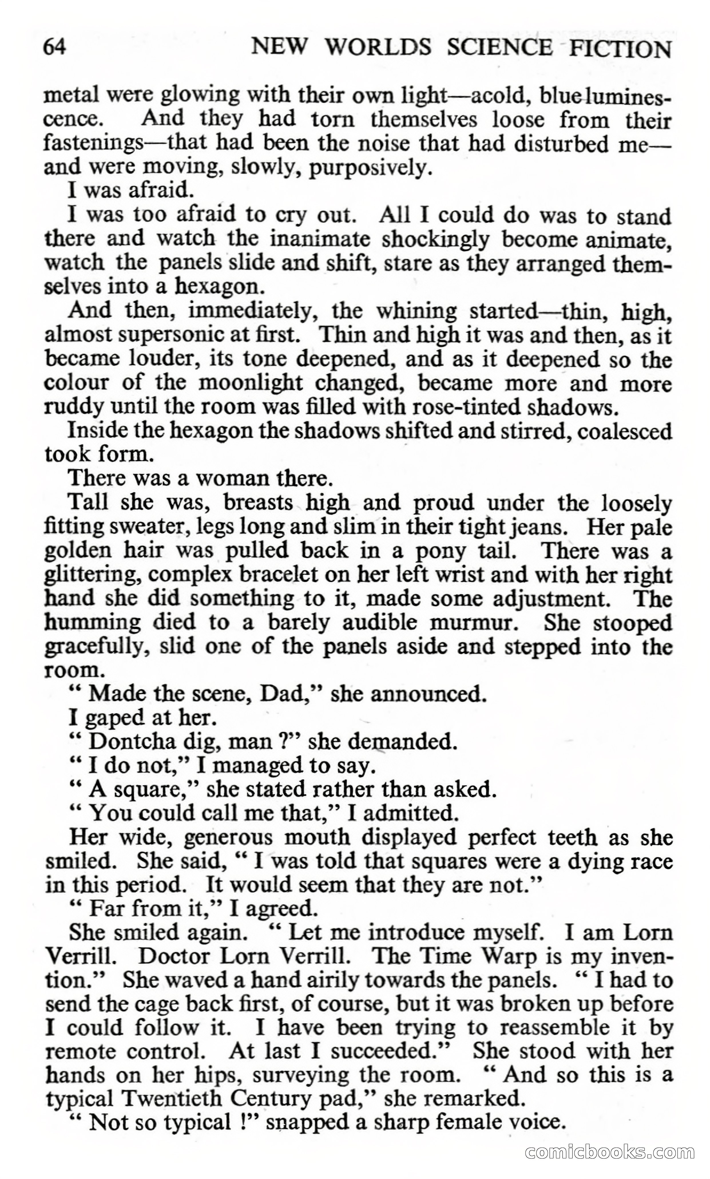 New Worlds #112, Vol. 38 (November 1961) — page 66 of 132