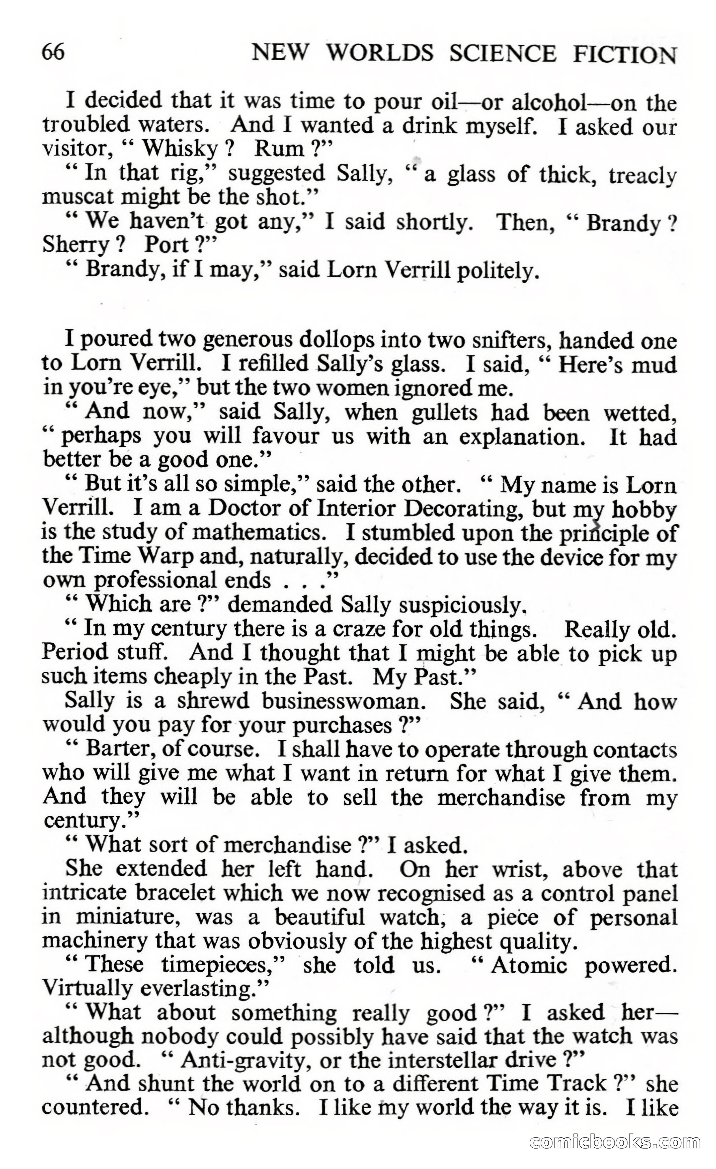 New Worlds #112, Vol. 38 (November 1961) — page 68 of 132