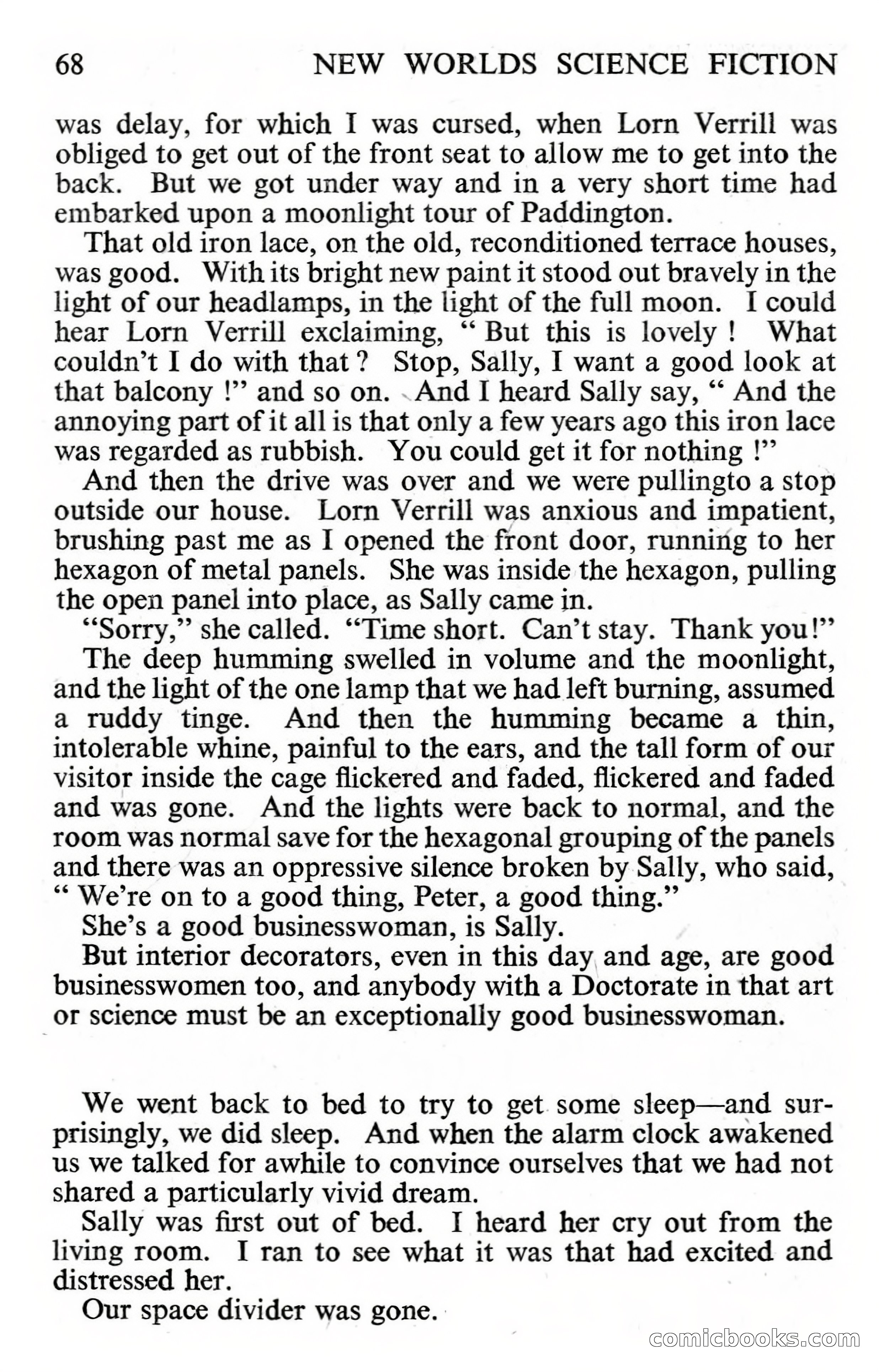 New Worlds #112, Vol. 38 (November 1961) — page 70 of 132