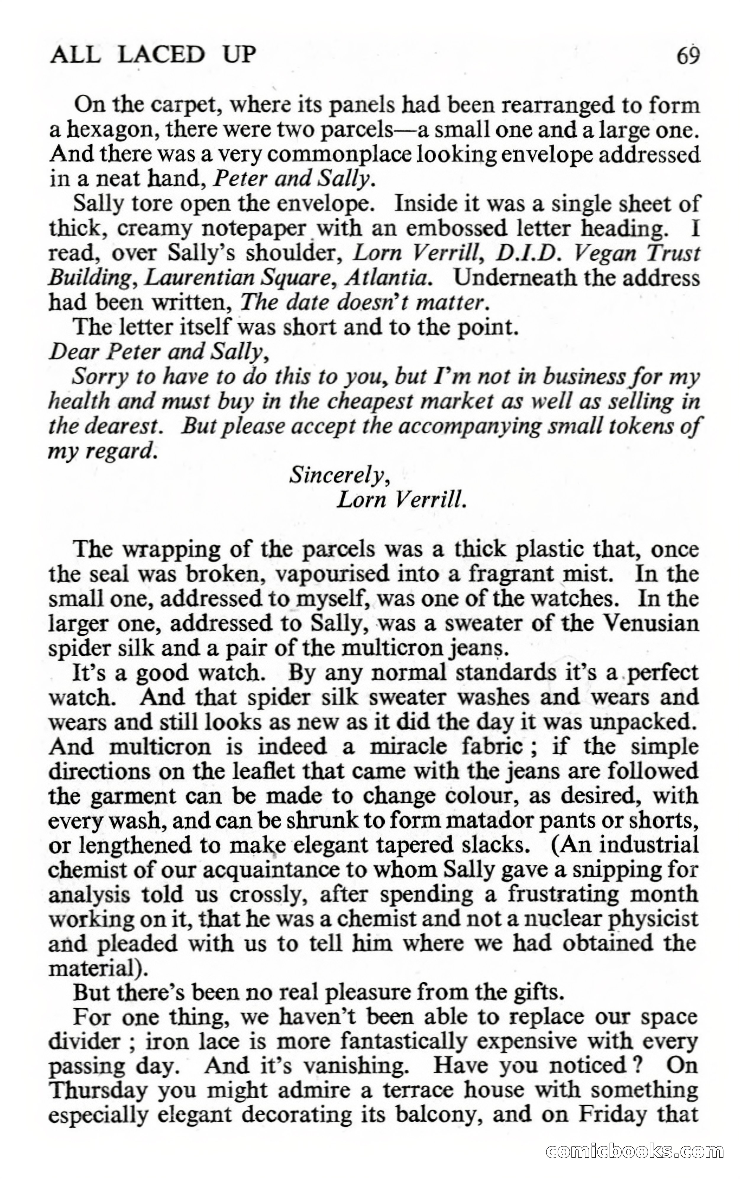 New Worlds #112, Vol. 38 (November 1961) — page 71 of 132
