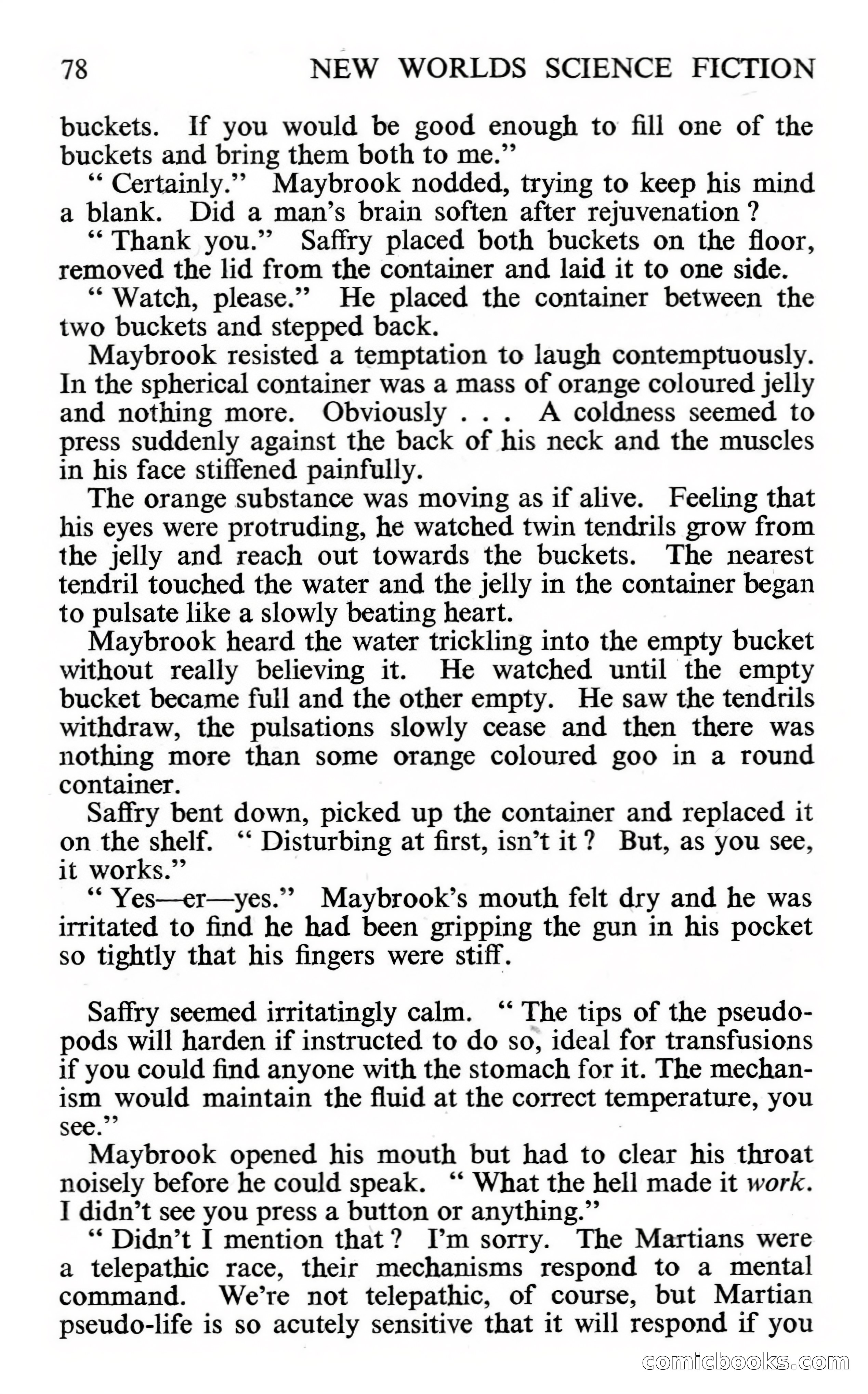 New Worlds #112, Vol. 38 (November 1961) — page 80 of 132