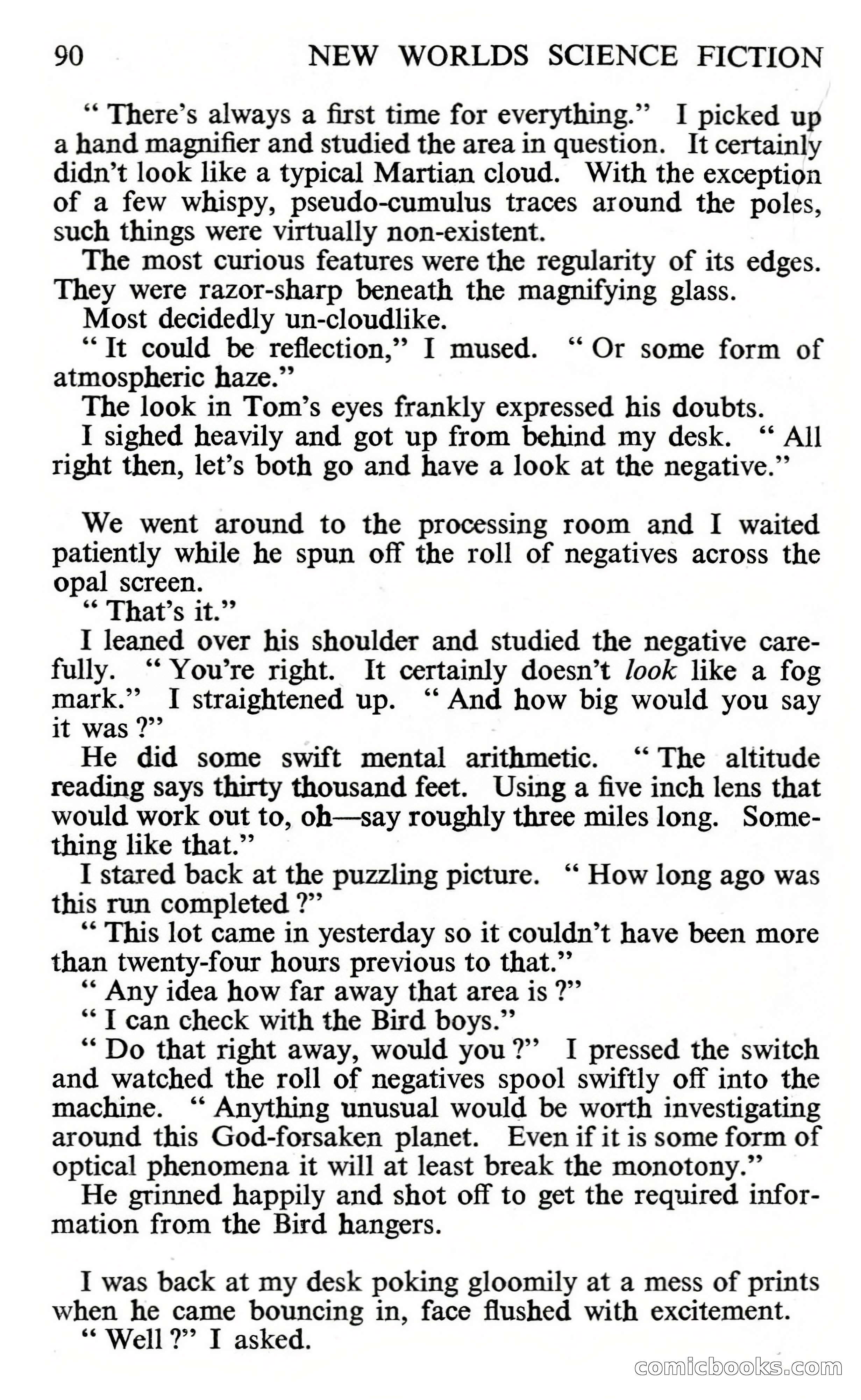 New Worlds #112, Vol. 38 (November 1961) — page 92 of 132