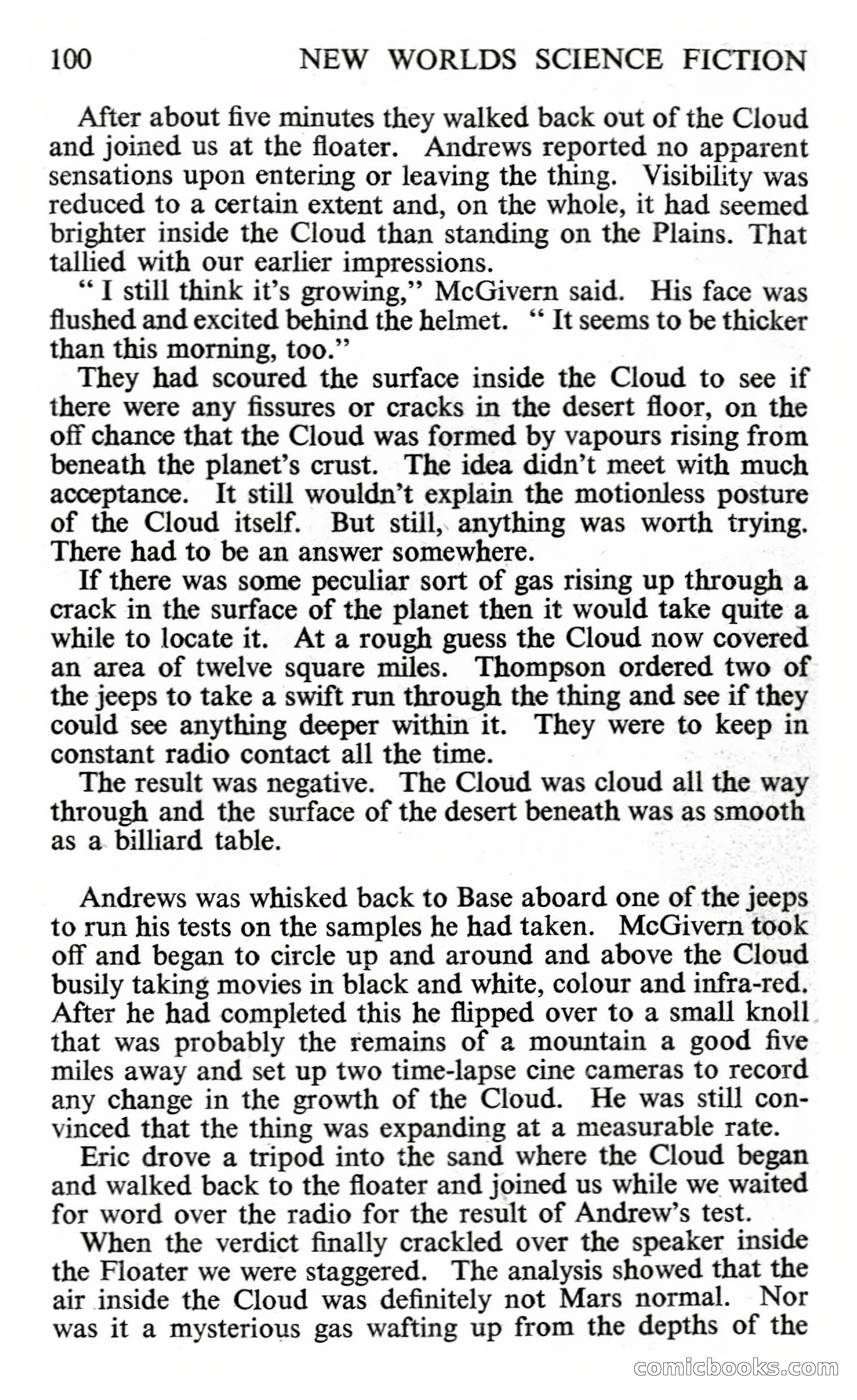 New Worlds #112, Vol. 38 (November 1961) — page 102 of 132