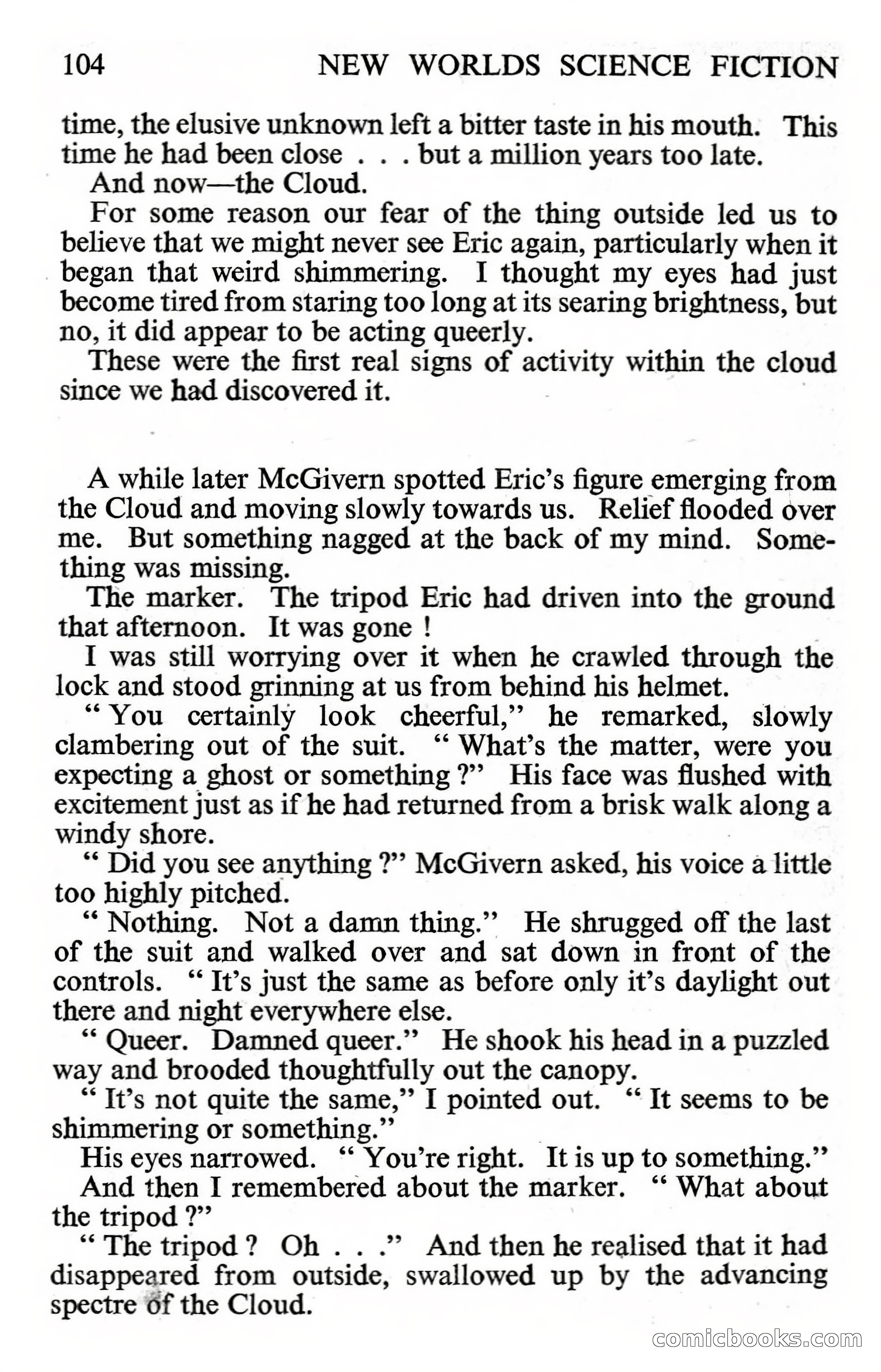 New Worlds #112, Vol. 38 (November 1961) — page 106 of 132
