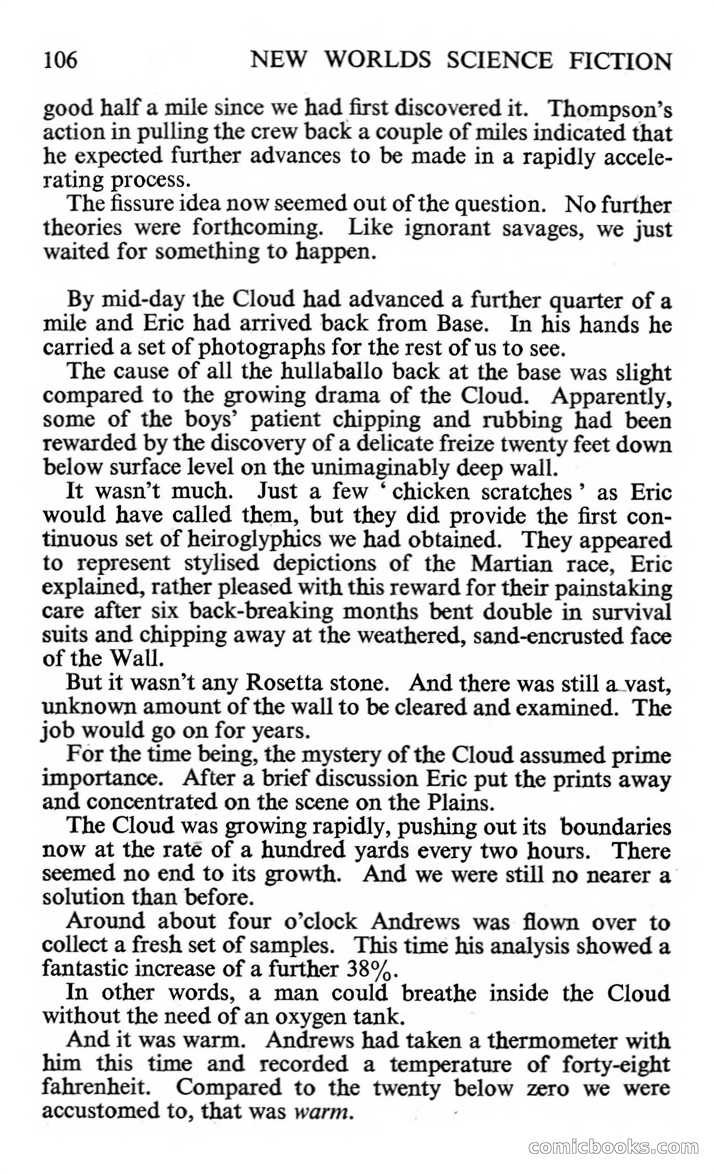 New Worlds #112, Vol. 38 (November 1961) — page 108 of 132