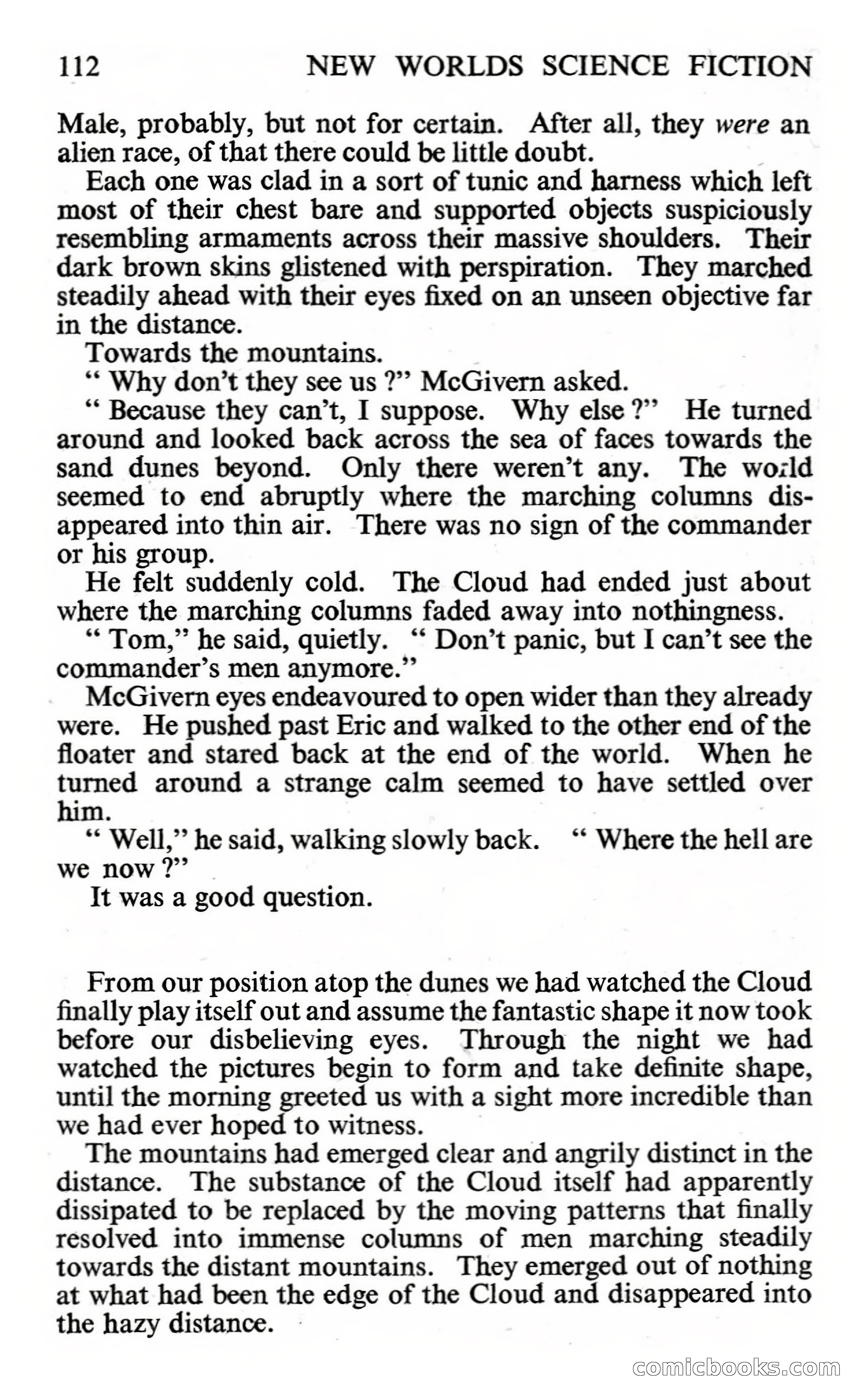 New Worlds #112, Vol. 38 (November 1961) — page 114 of 132