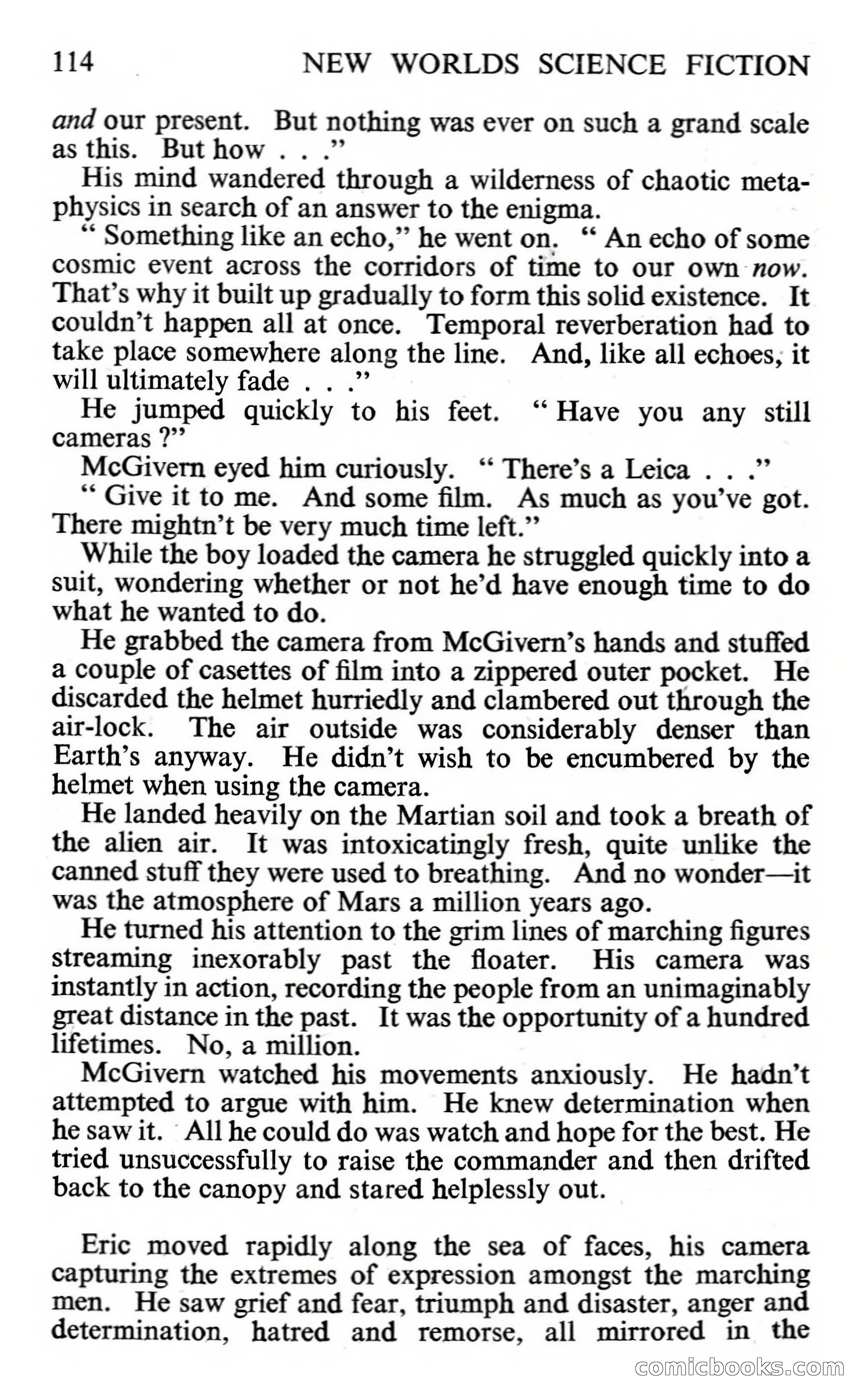 New Worlds #112, Vol. 38 (November 1961) — page 116 of 132