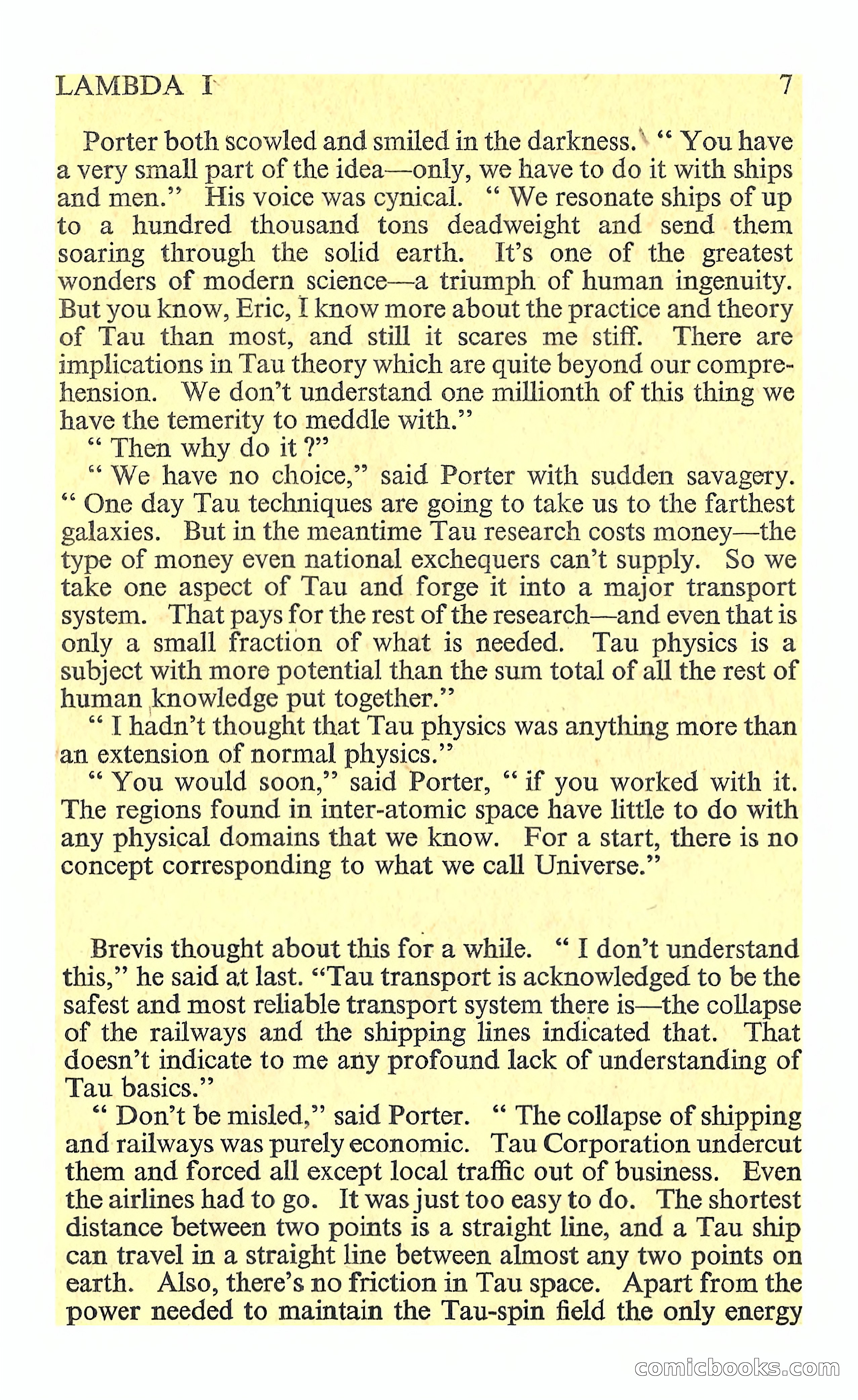 New Worlds Science Fiction #125 — page 9 of 132