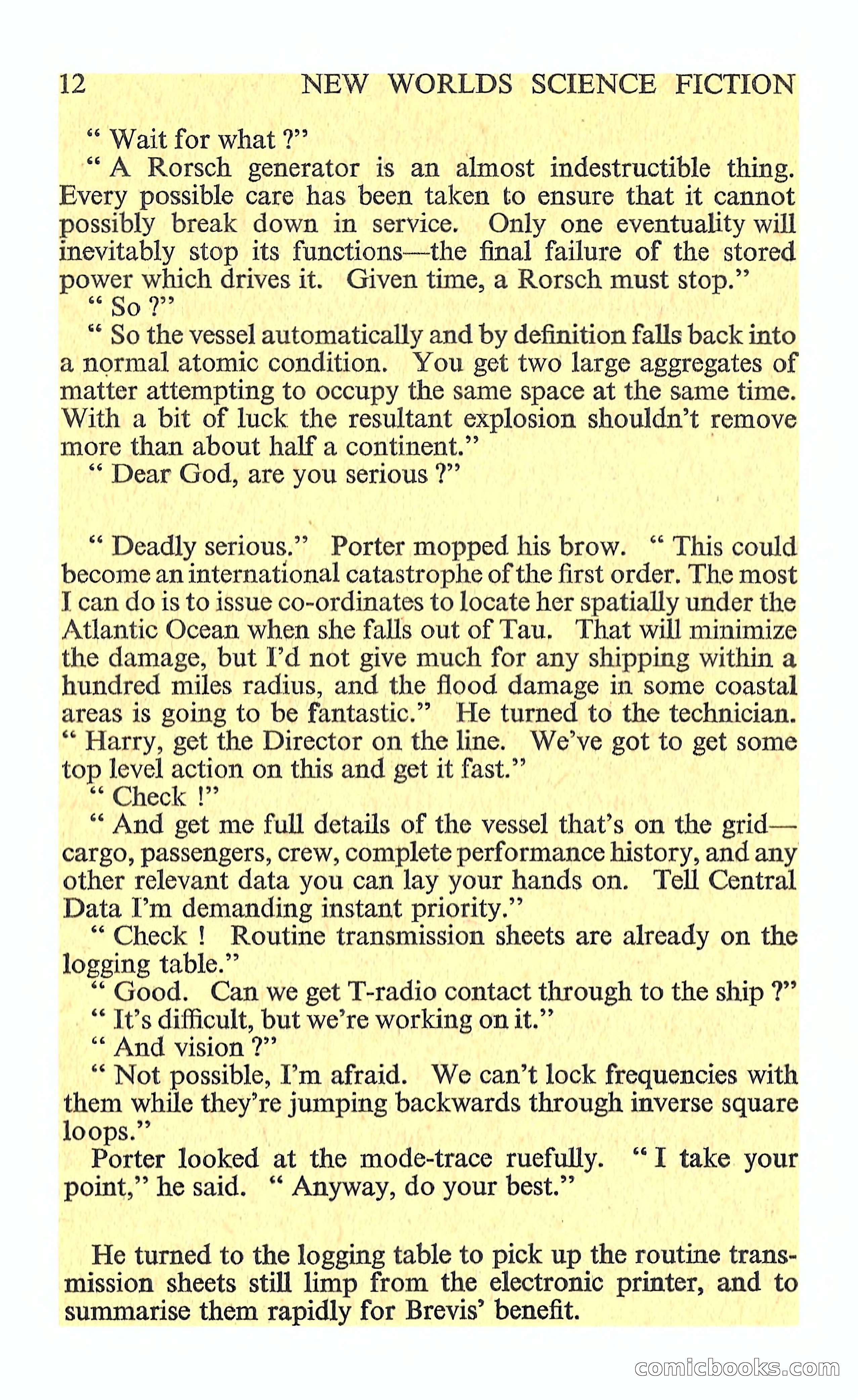 New Worlds Science Fiction #125 — page 14 of 132