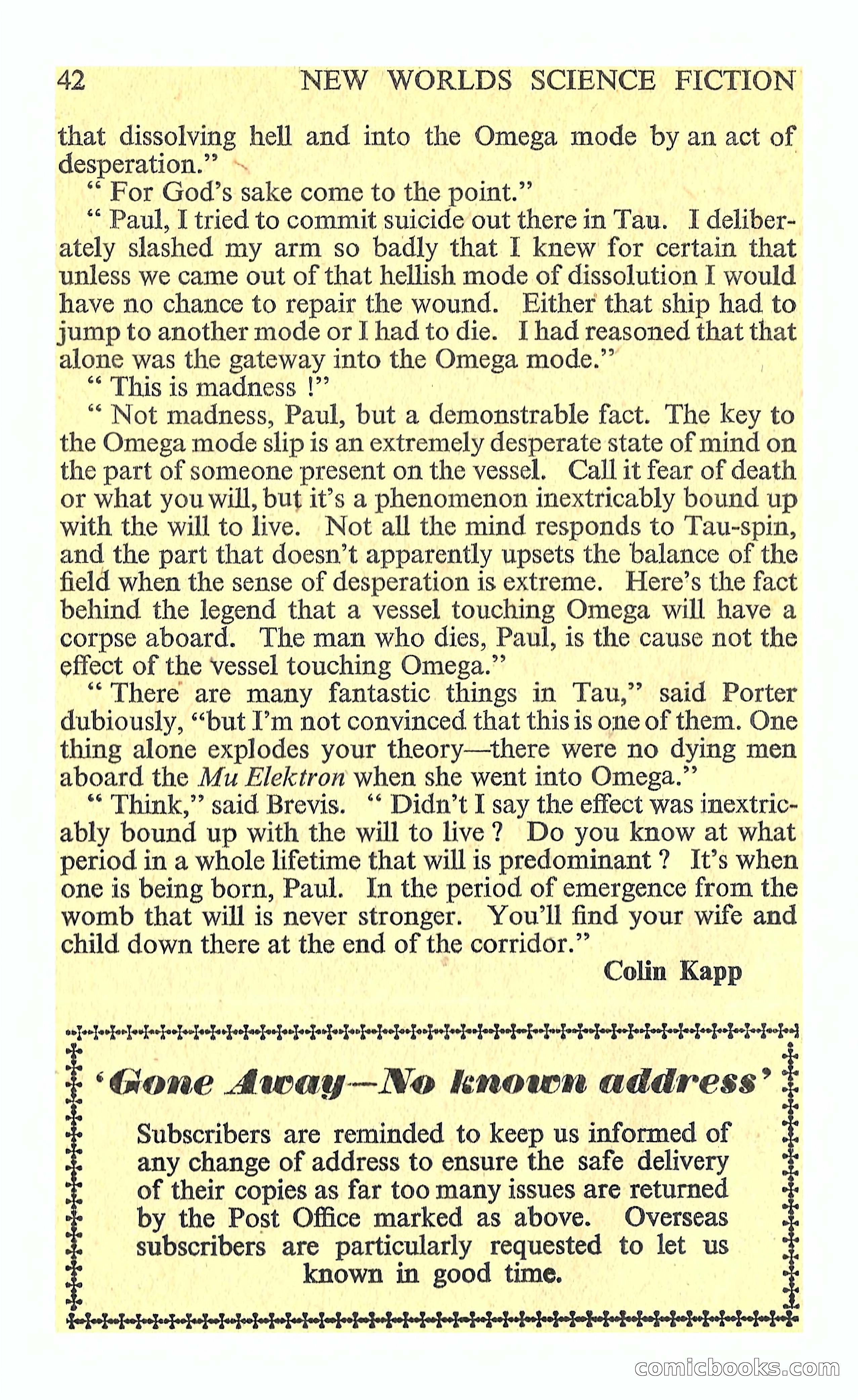 New Worlds Science Fiction #125 — page 44 of 132