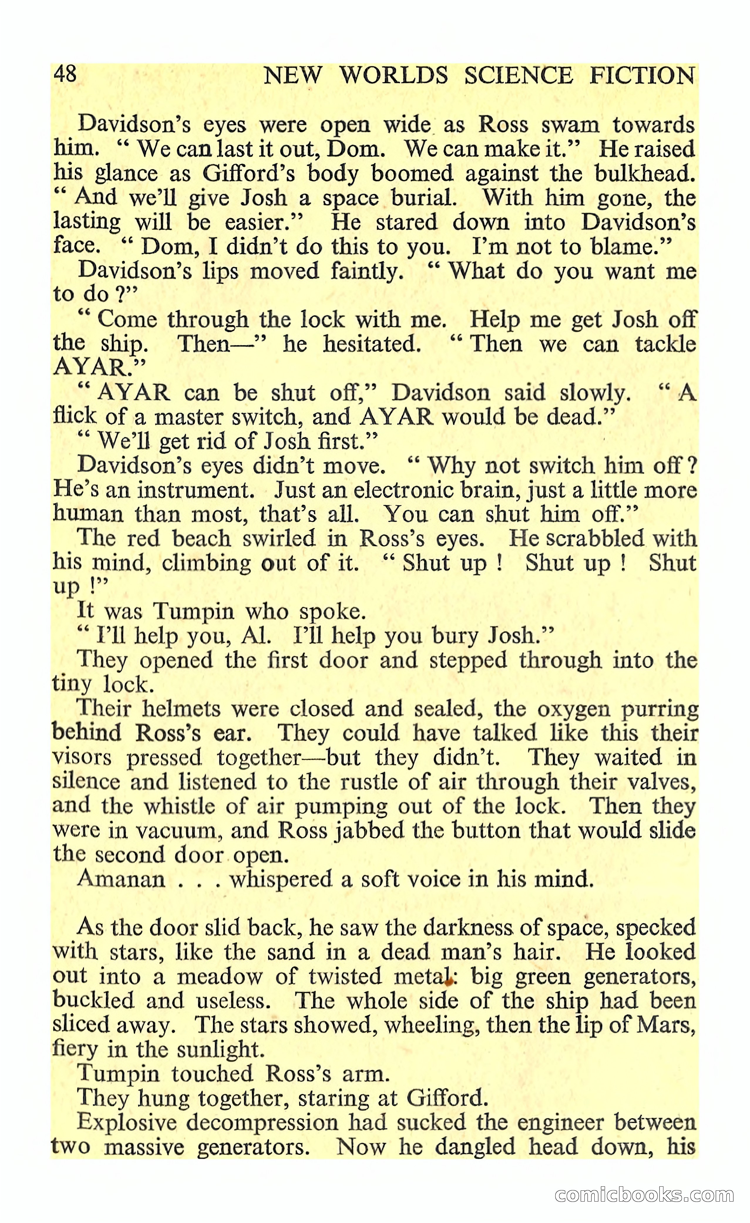 New Worlds Science Fiction #125 — page 50 of 132
