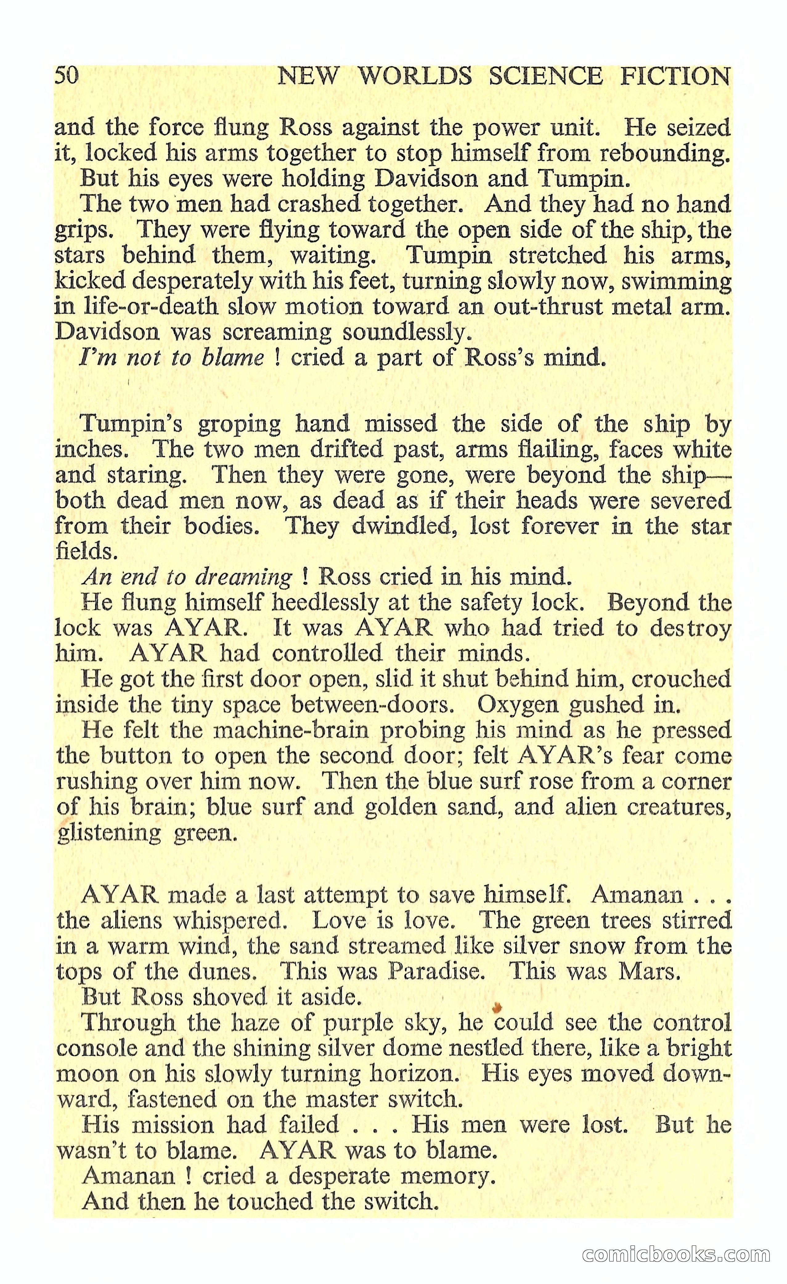 New Worlds Science Fiction #125 — page 52 of 132