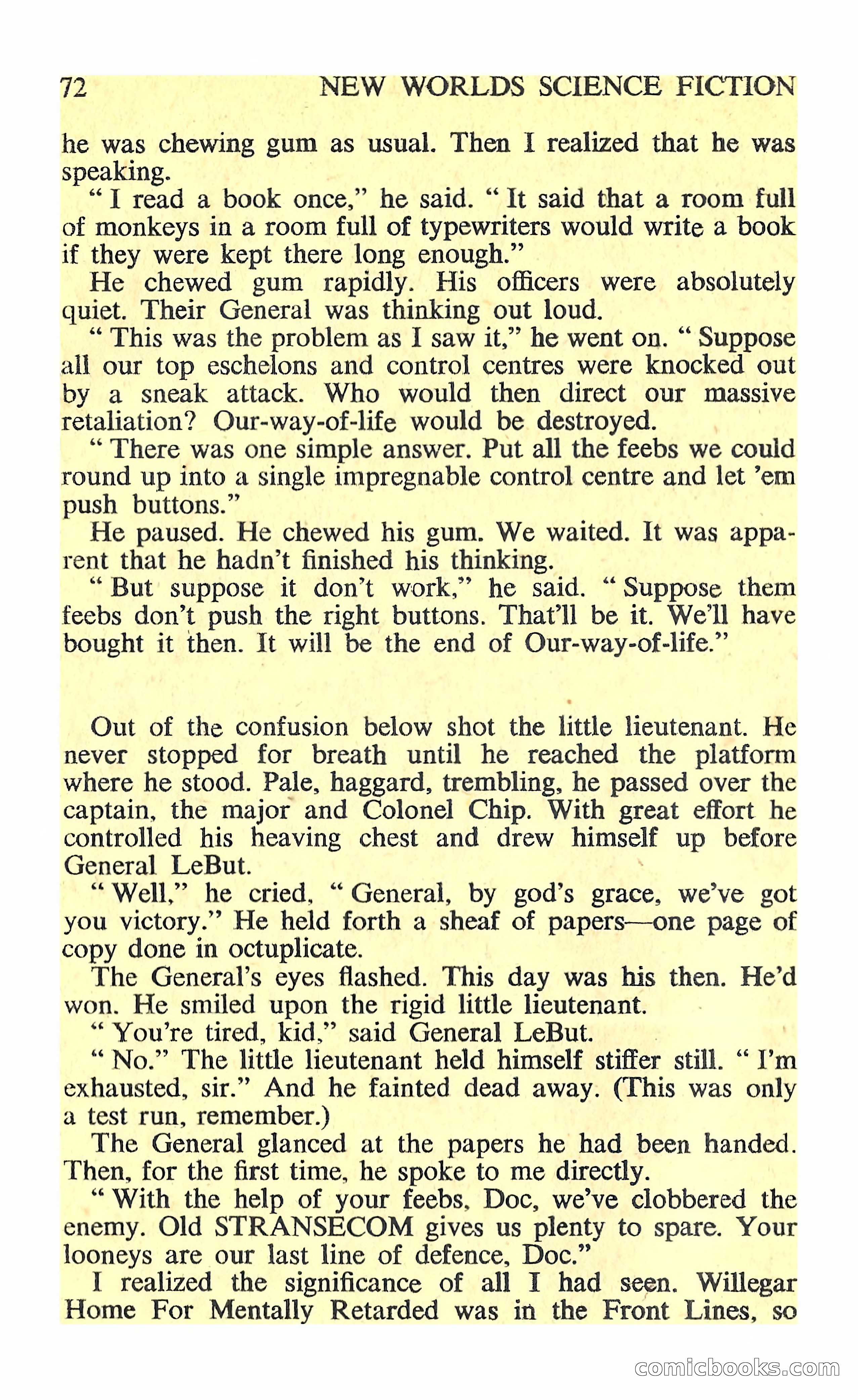 New Worlds Science Fiction #125 — page 74 of 132