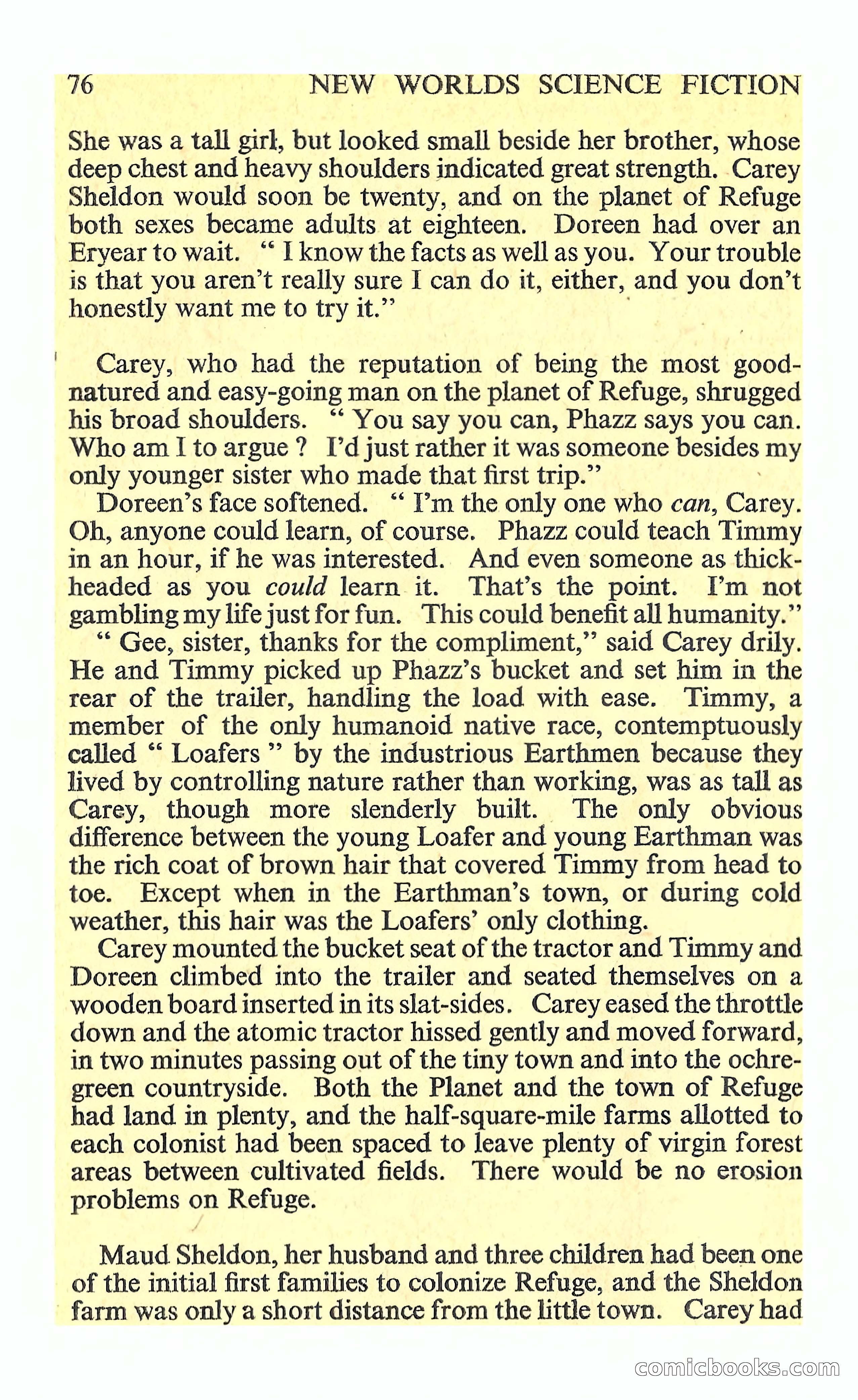 New Worlds Science Fiction #125 — page 78 of 132