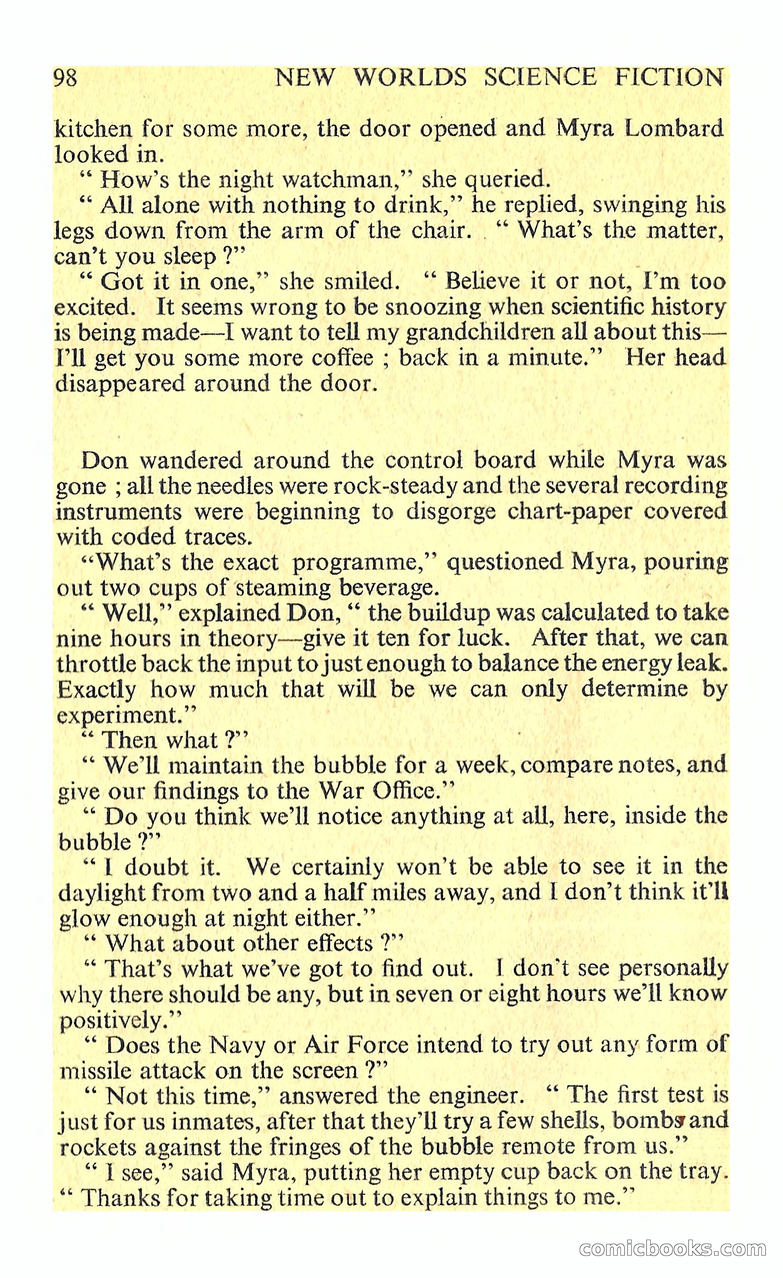 New Worlds Science Fiction #125 — page 100 of 132