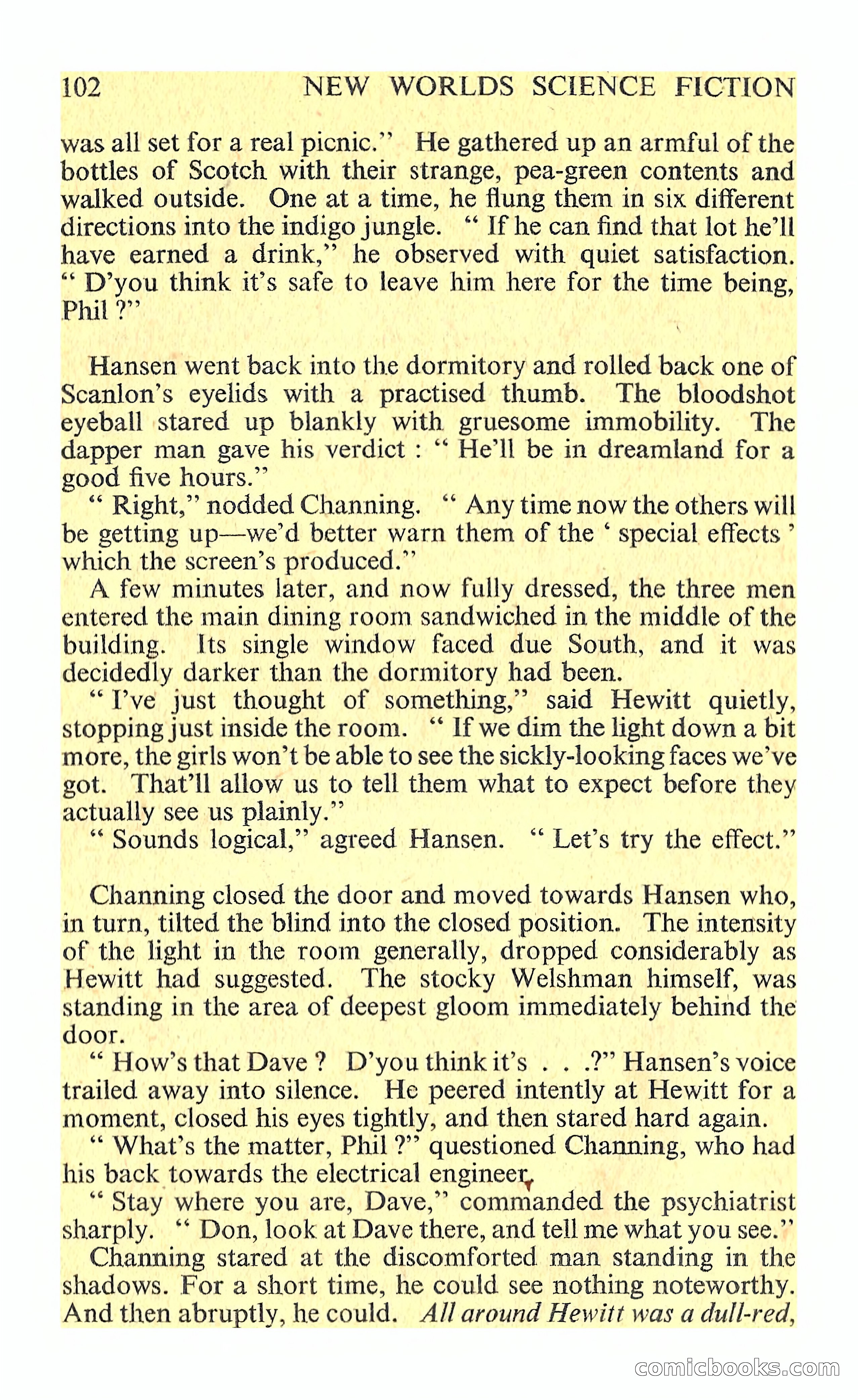 New Worlds Science Fiction #125 — page 104 of 132