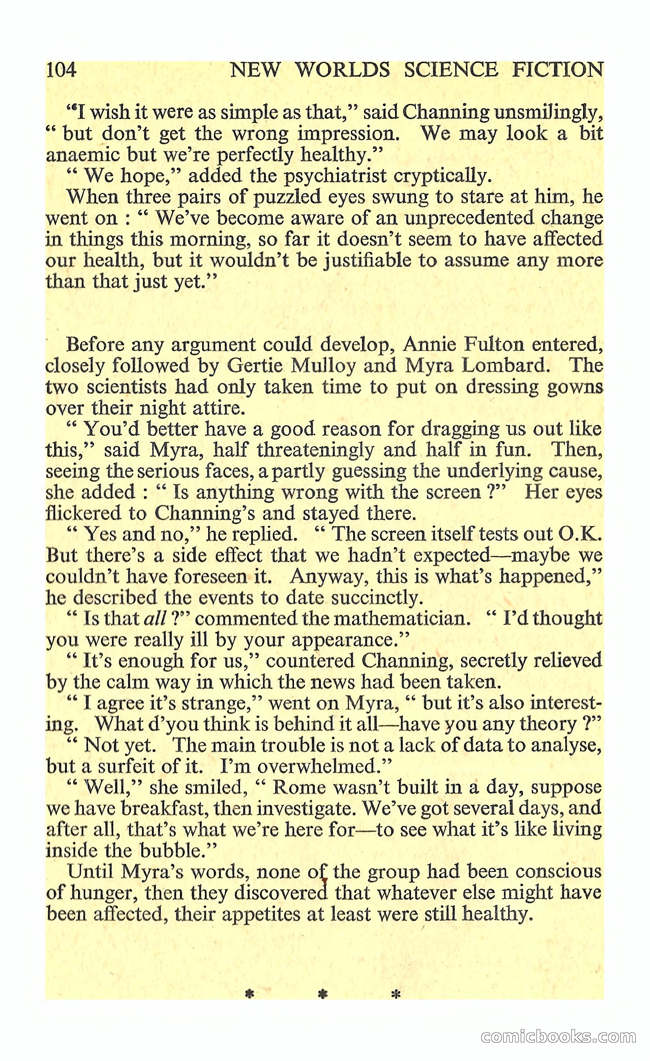 New Worlds Science Fiction #125 — page 106 of 132