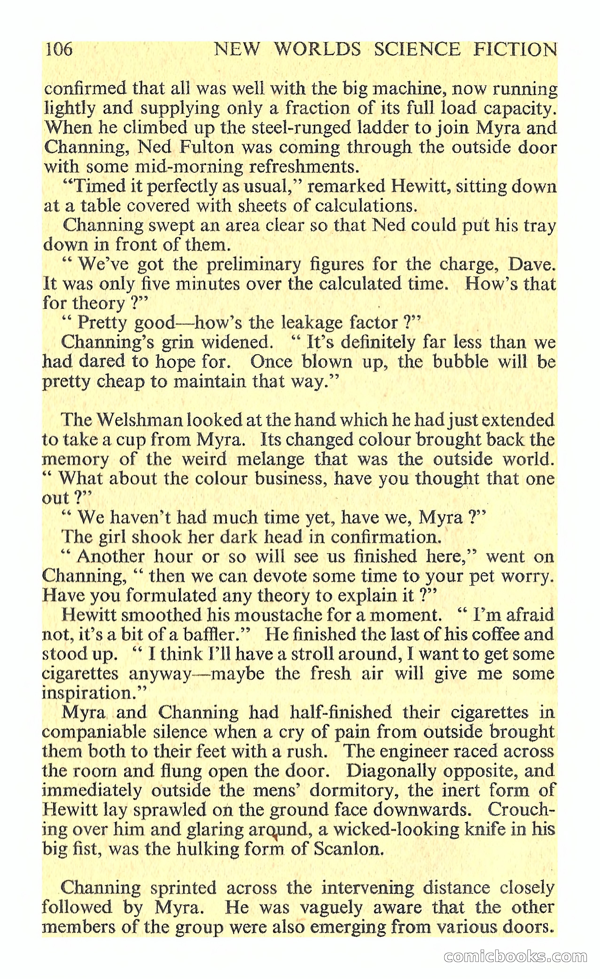New Worlds Science Fiction #125 — page 108 of 132