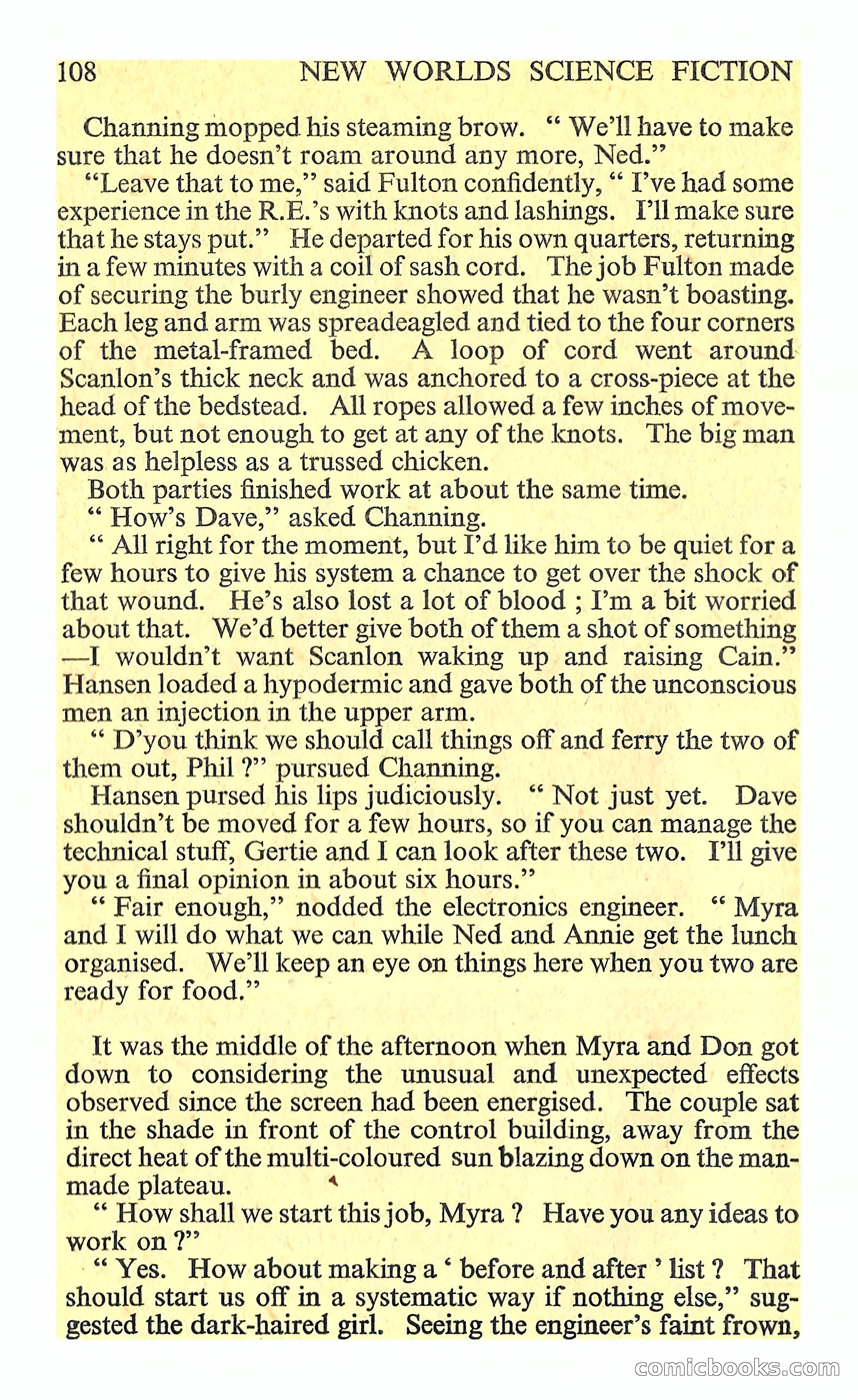 New Worlds Science Fiction #125 — page 110 of 132