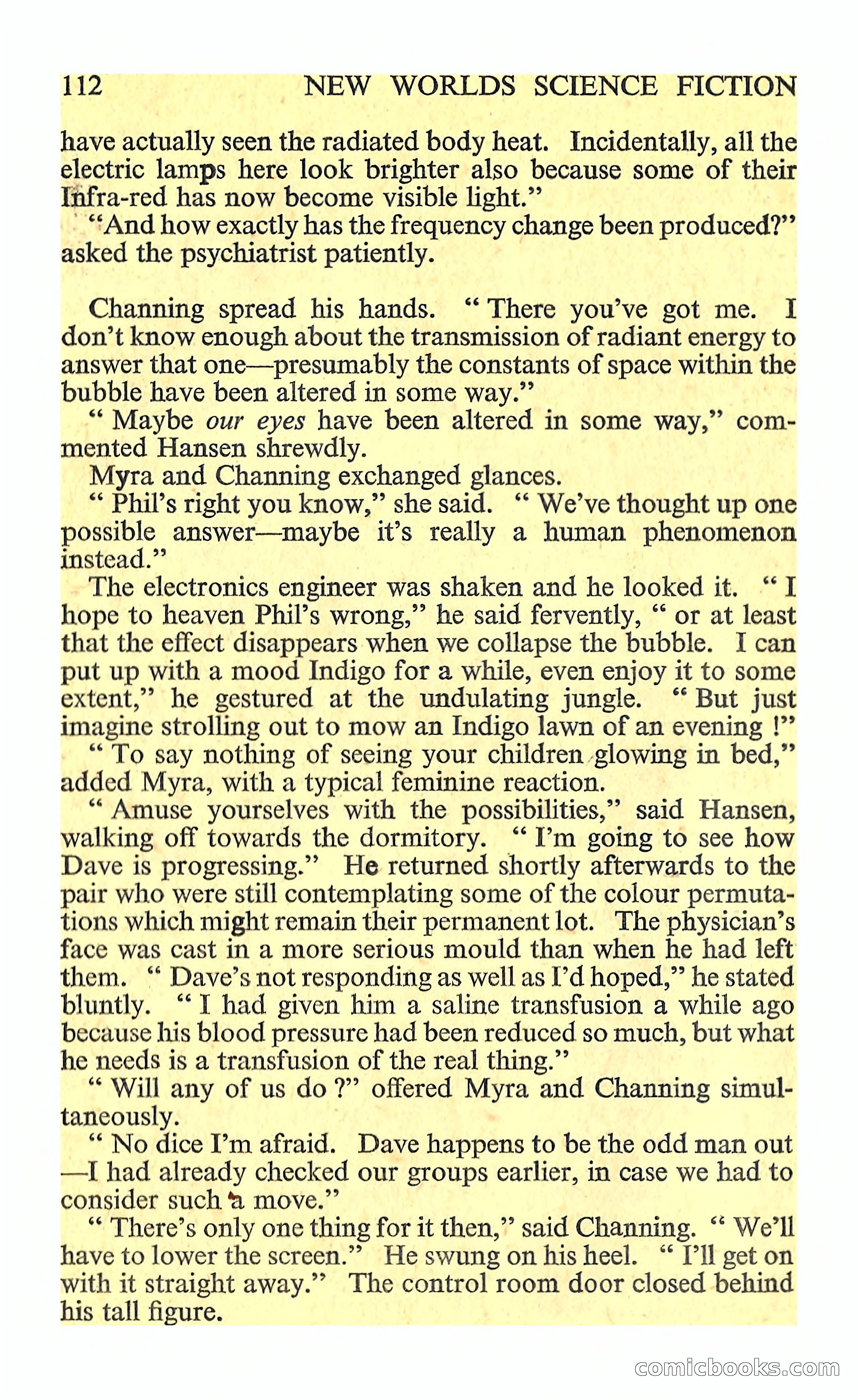 New Worlds Science Fiction #125 — page 114 of 132