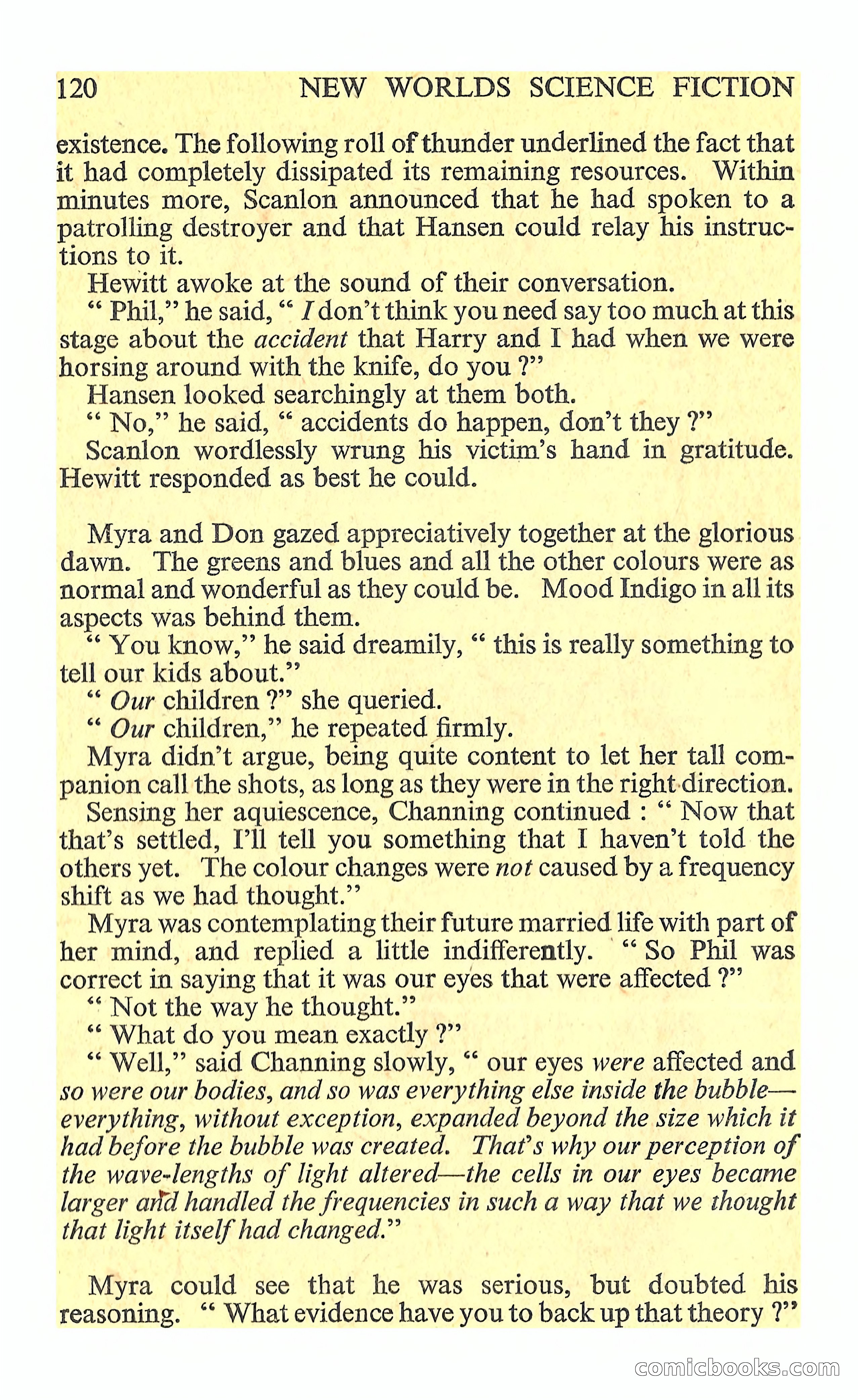 New Worlds Science Fiction #125 — page 122 of 132
