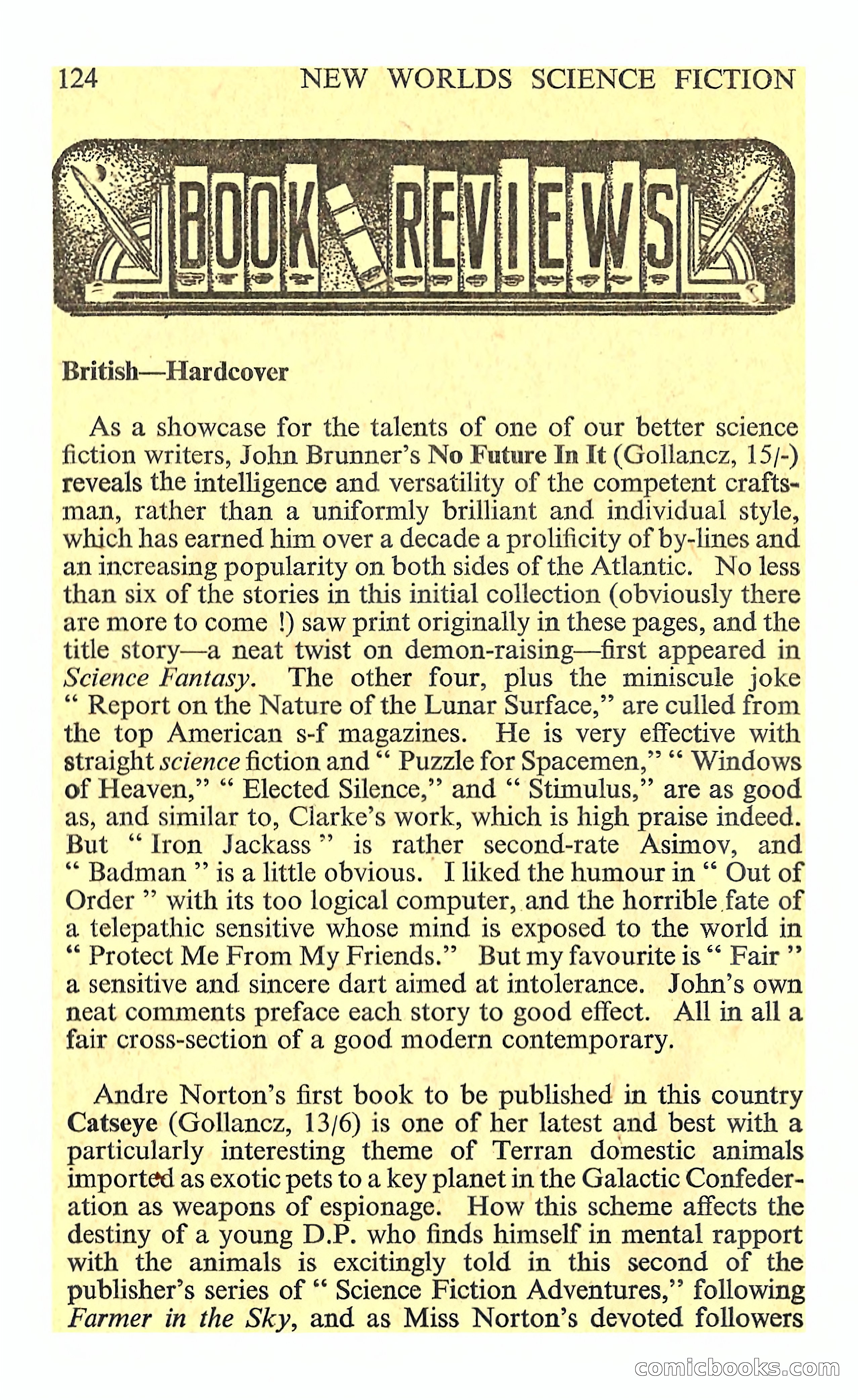 New Worlds Science Fiction #125 — page 126 of 132
