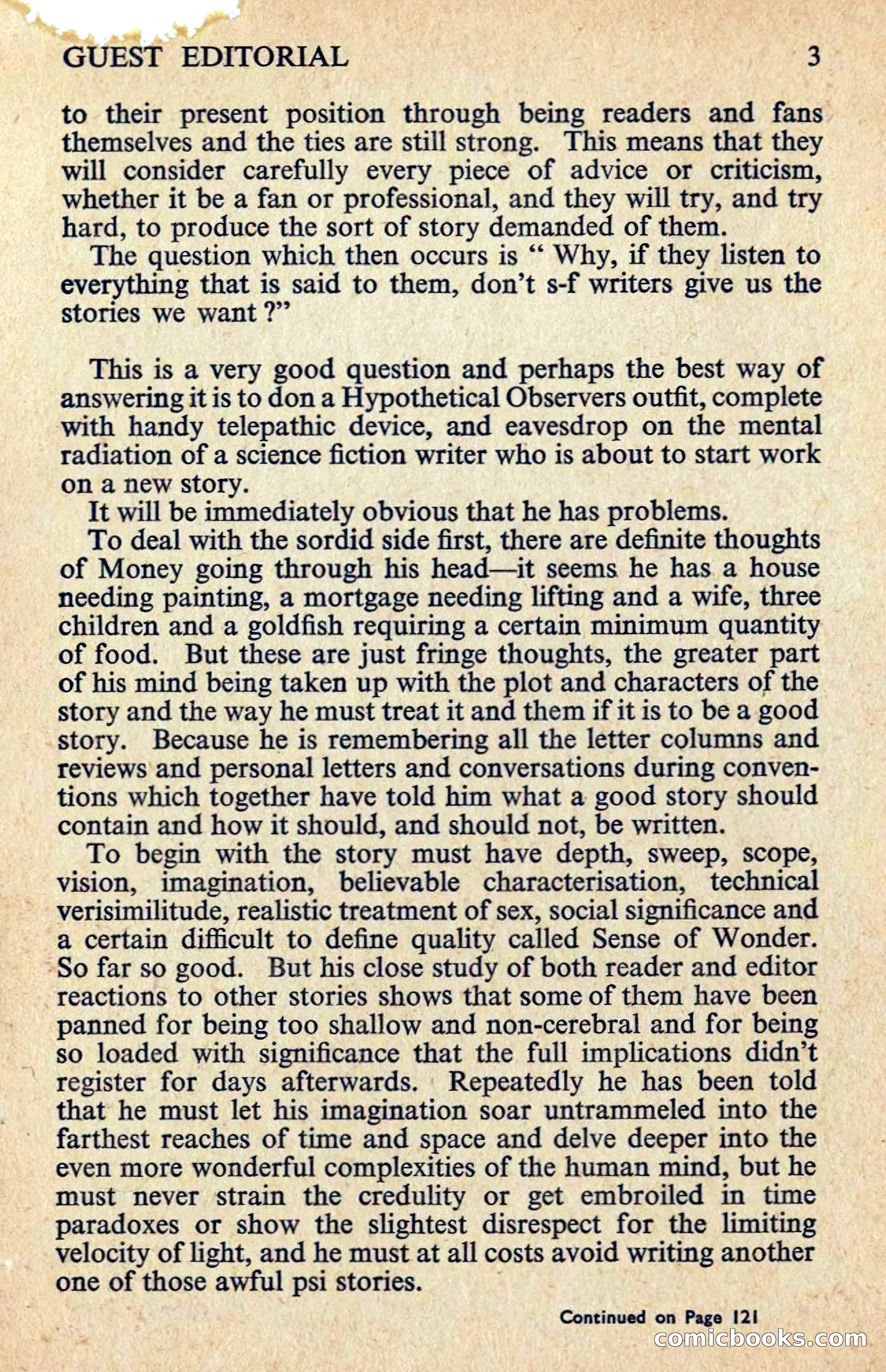 New Worlds #127, Vol. 43 (February 1963) — page 5 of 132