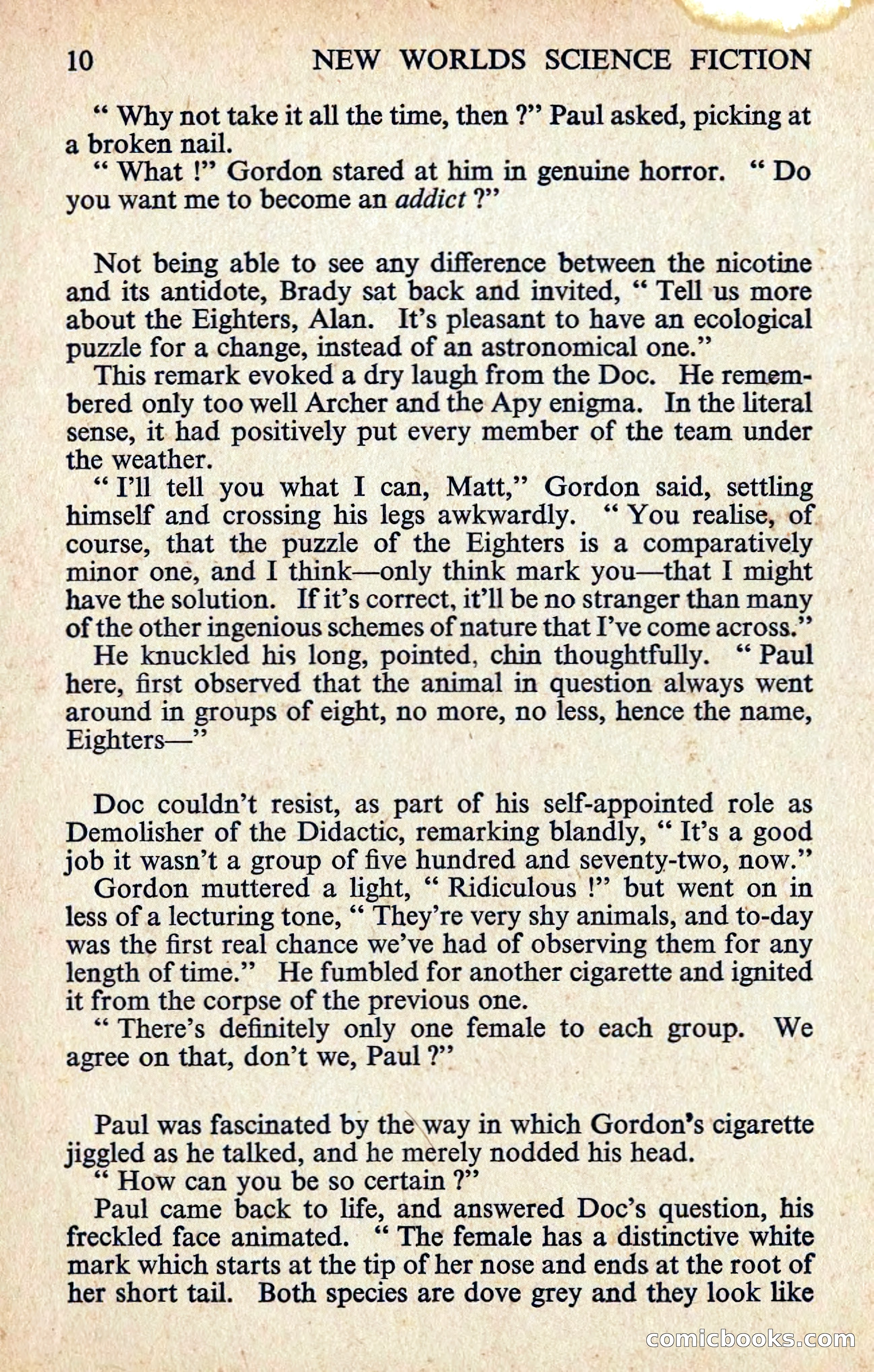 New Worlds #127, Vol. 43 (February 1963) — page 12 of 132