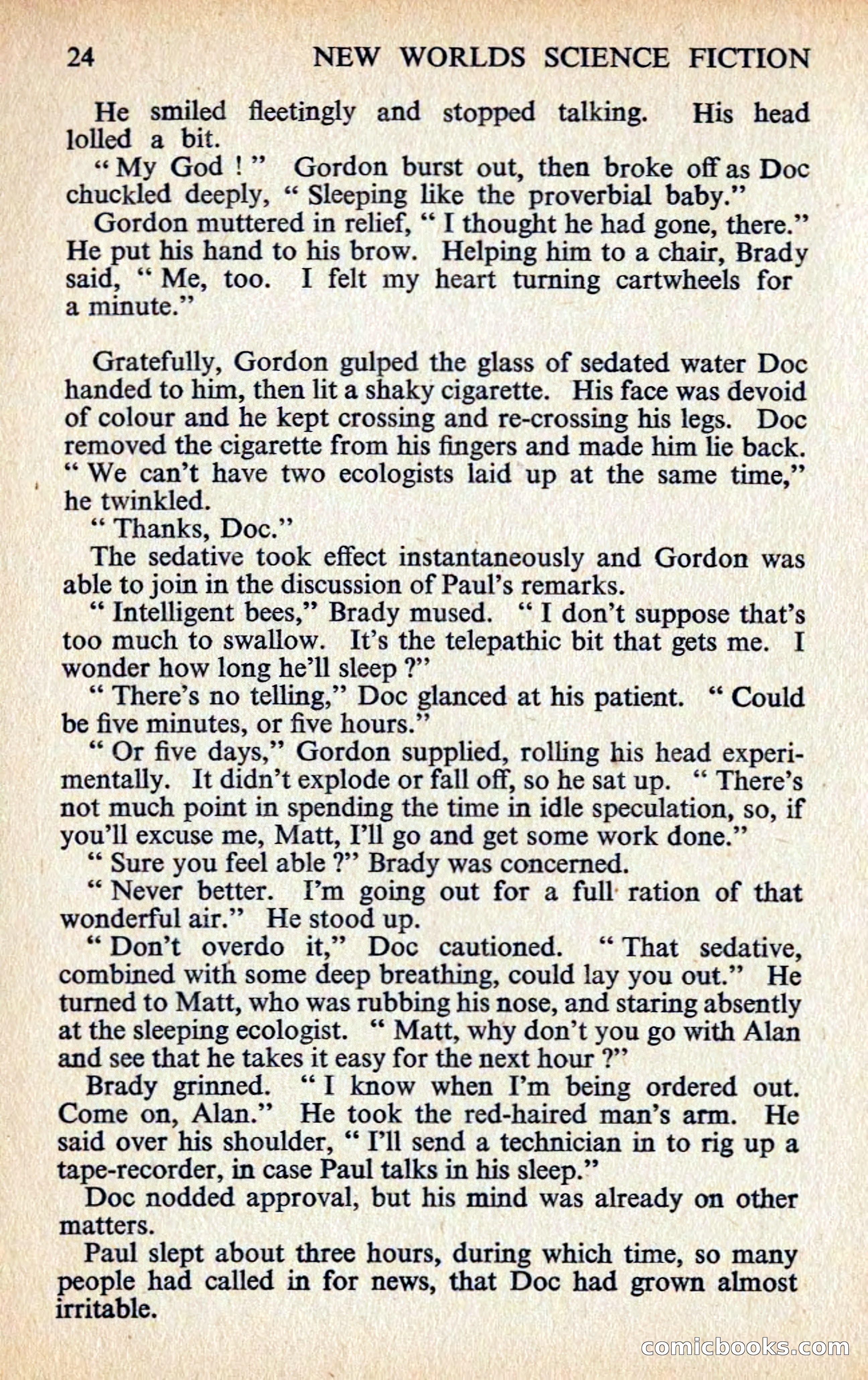 New Worlds #127, Vol. 43 (February 1963) — page 26 of 132