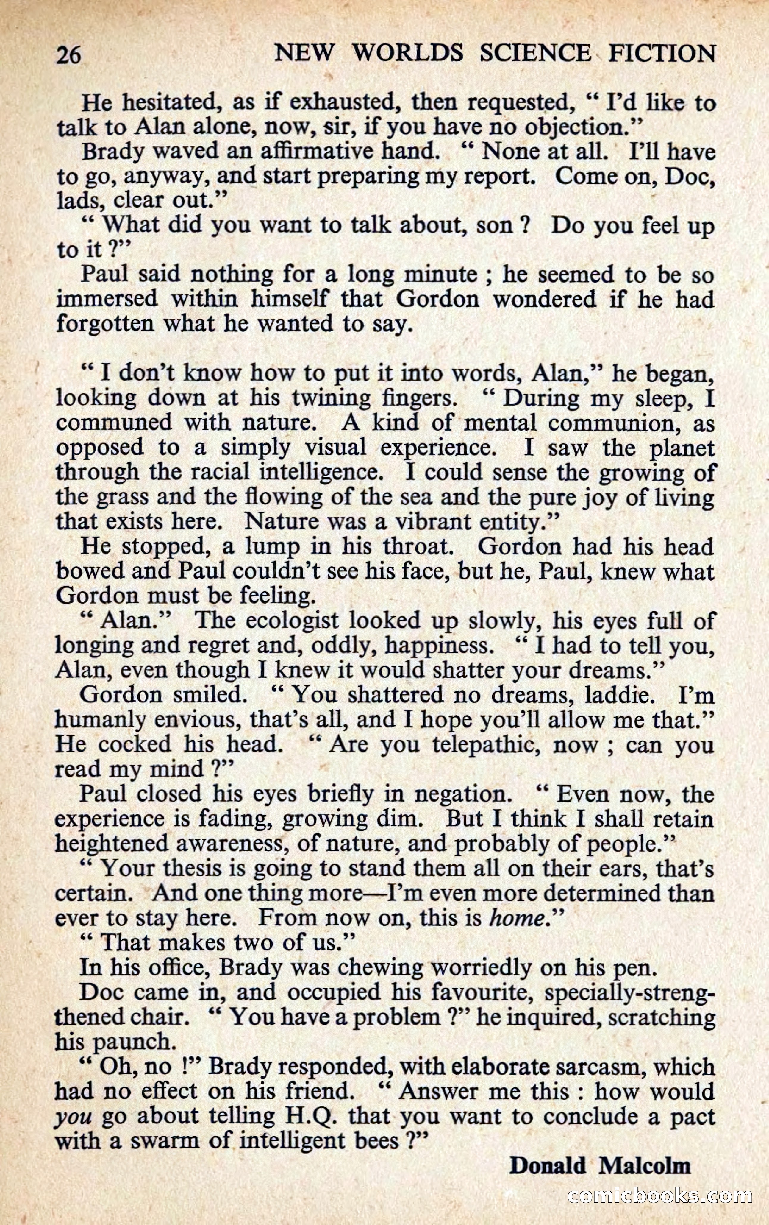 New Worlds #127, Vol. 43 (February 1963) — page 28 of 132