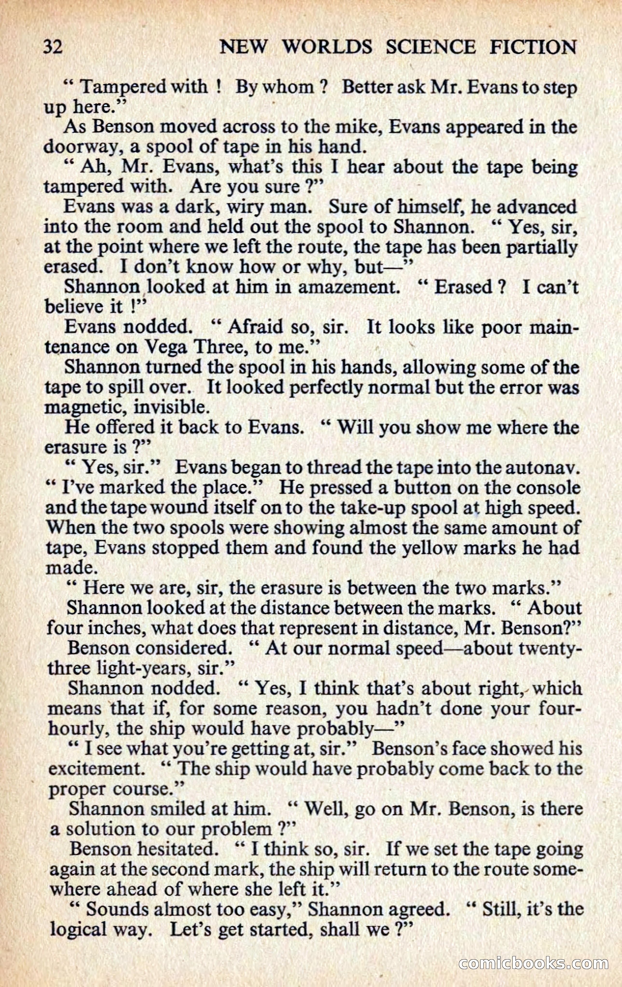 New Worlds #127, Vol. 43 (February 1963) — page 34 of 132