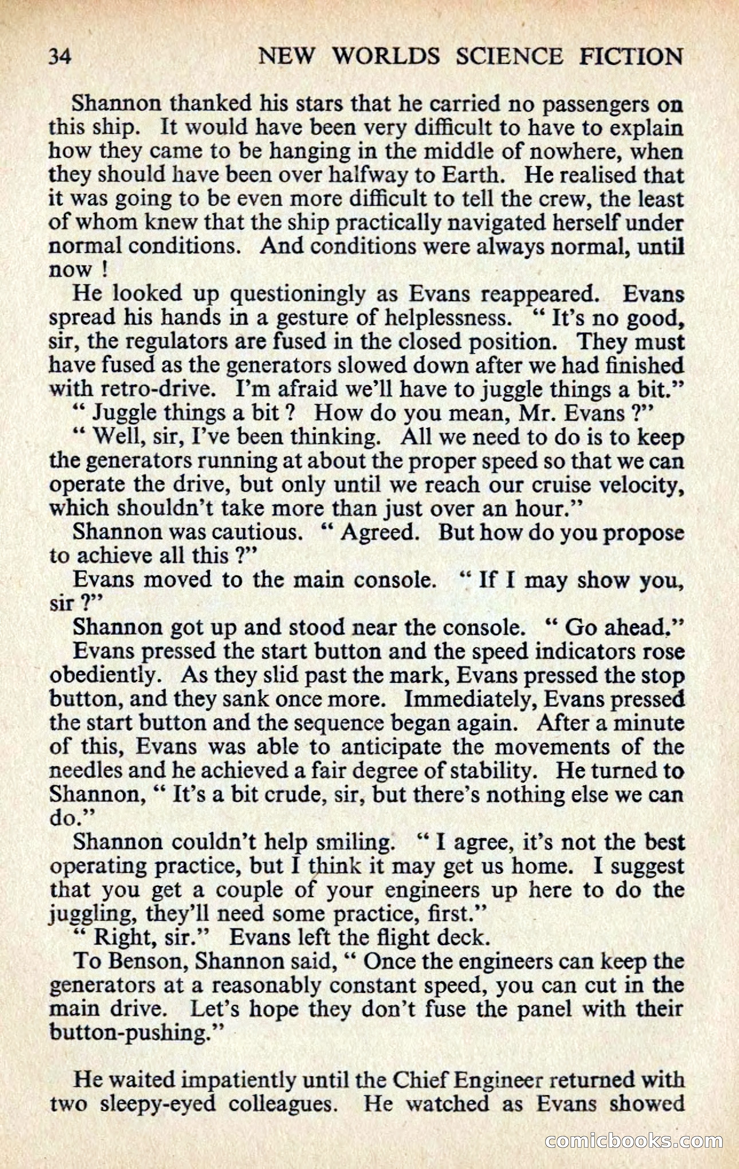 New Worlds #127, Vol. 43 (February 1963) — page 36 of 132