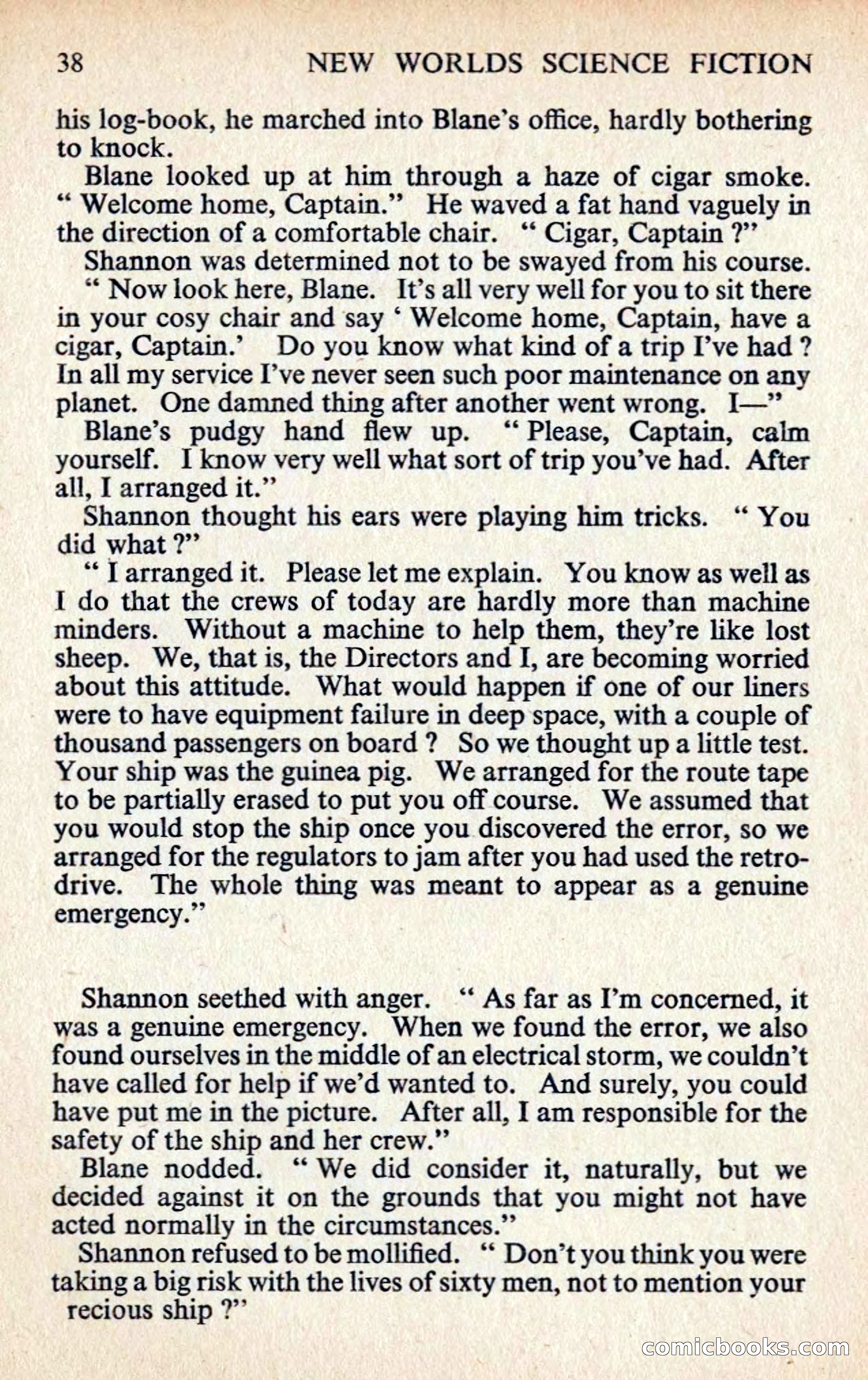 New Worlds #127, Vol. 43 (February 1963) — page 40 of 132