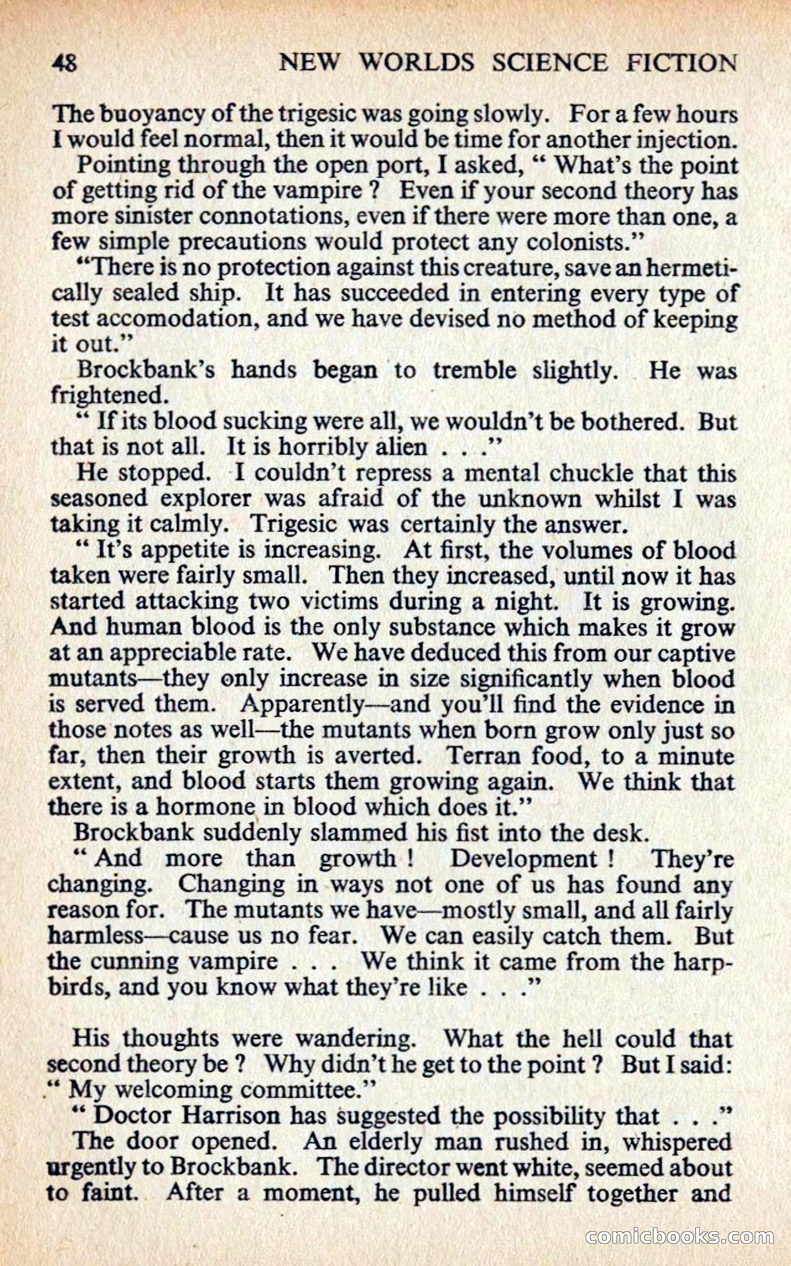 New Worlds #127, Vol. 43 (February 1963) — page 50 of 132
