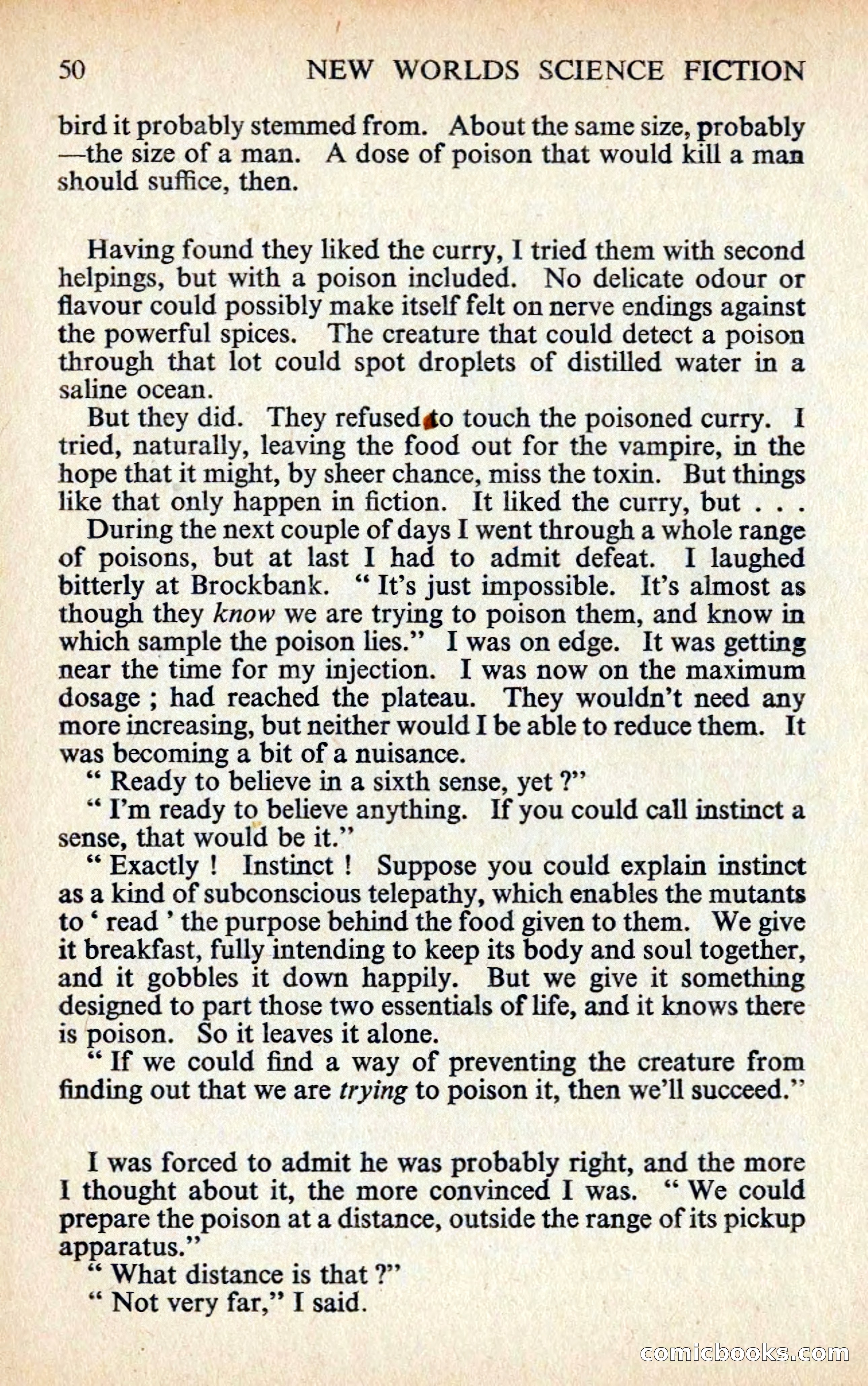 New Worlds #127, Vol. 43 (February 1963) — page 52 of 132