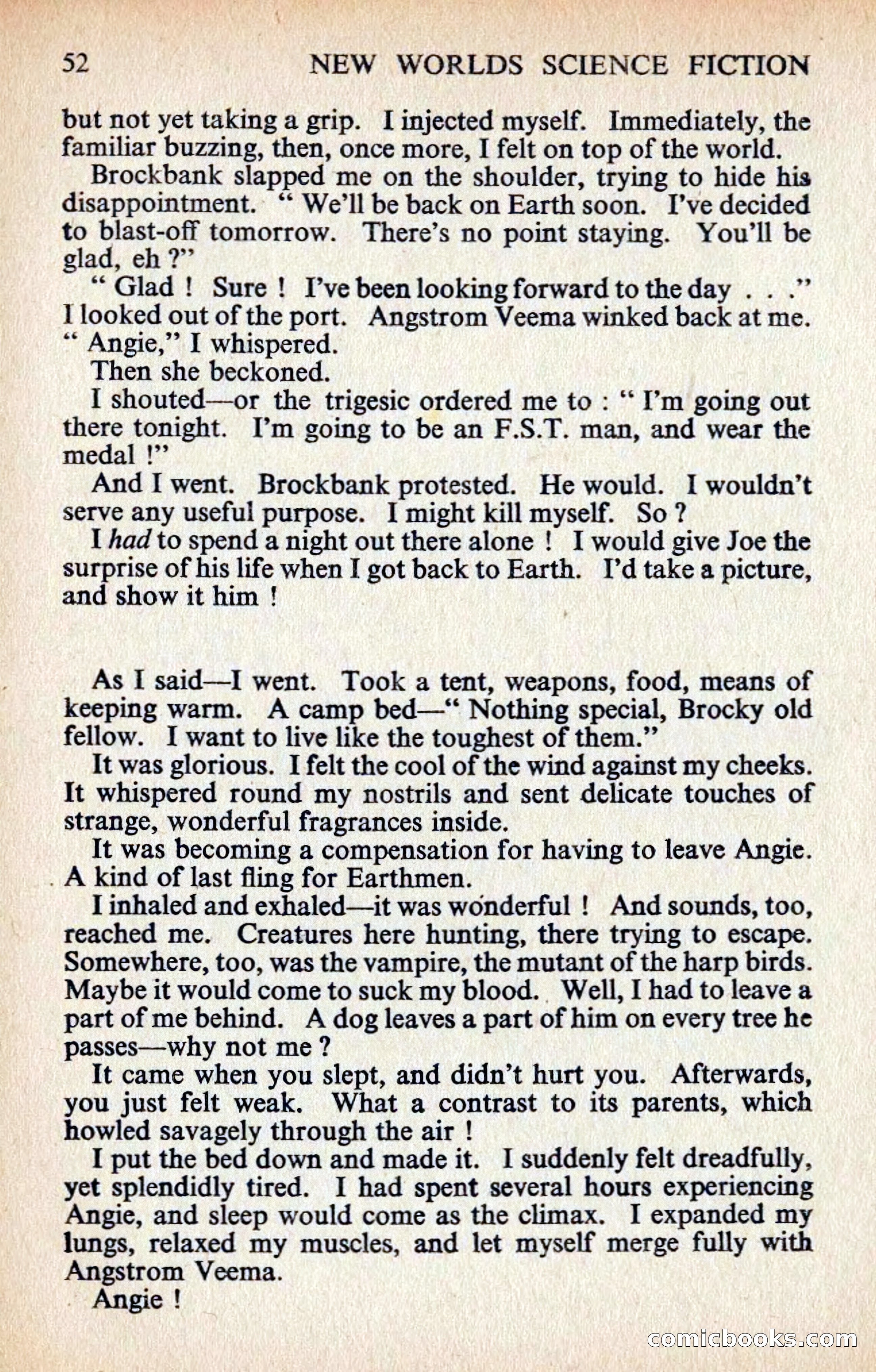 New Worlds #127, Vol. 43 (February 1963) — page 54 of 132