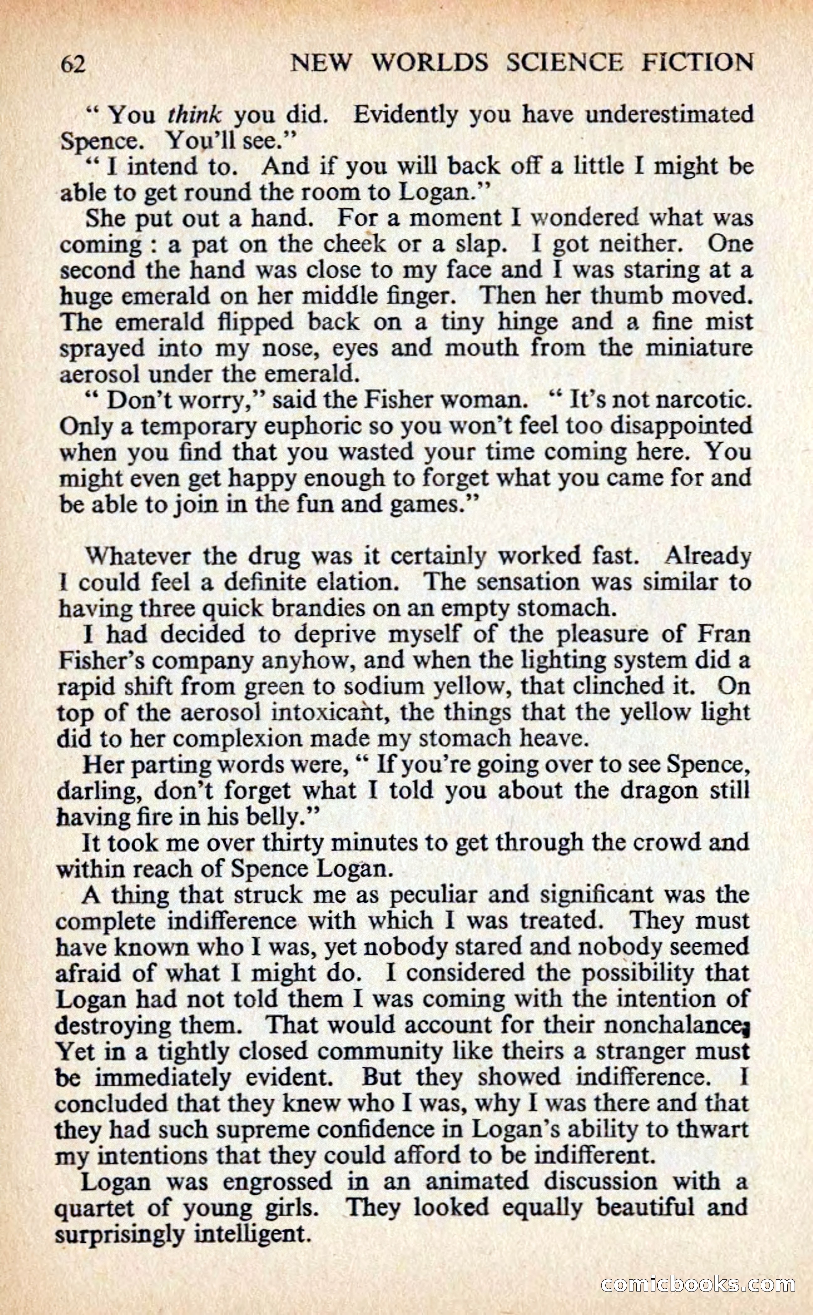 New Worlds #127, Vol. 43 (February 1963) — page 64 of 132