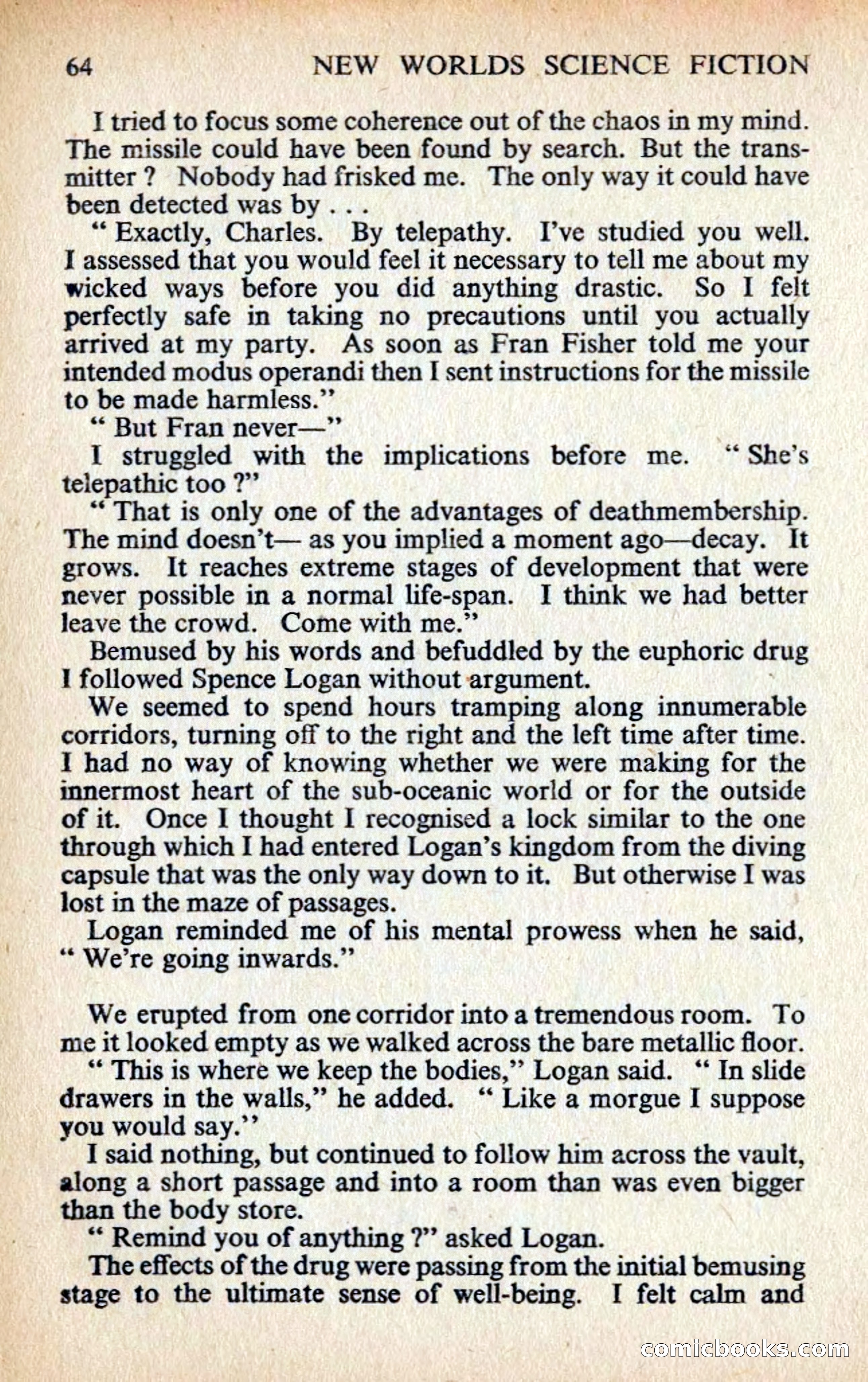 New Worlds #127, Vol. 43 (February 1963) — page 66 of 132