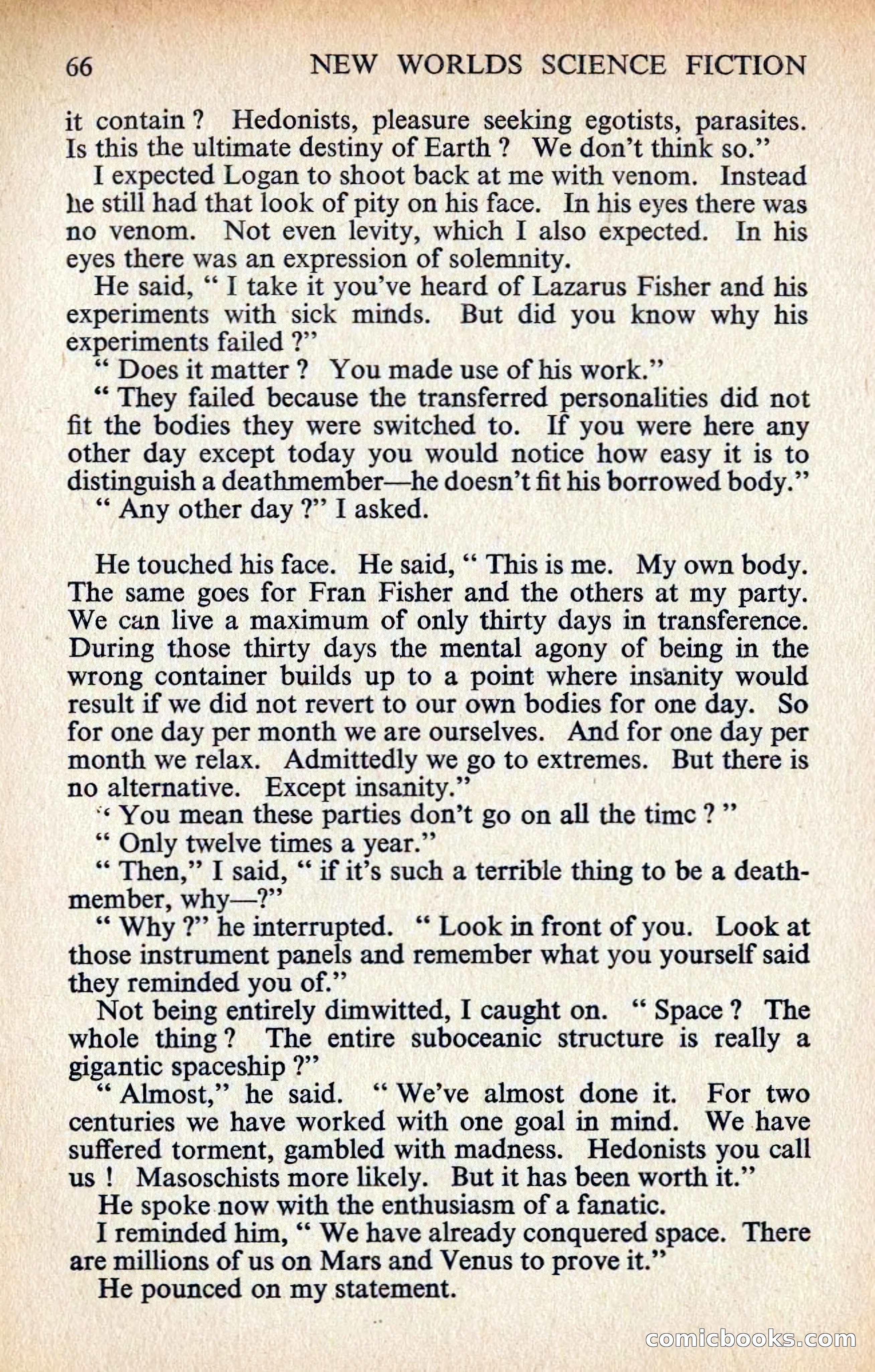 New Worlds #127, Vol. 43 (February 1963) — page 68 of 132