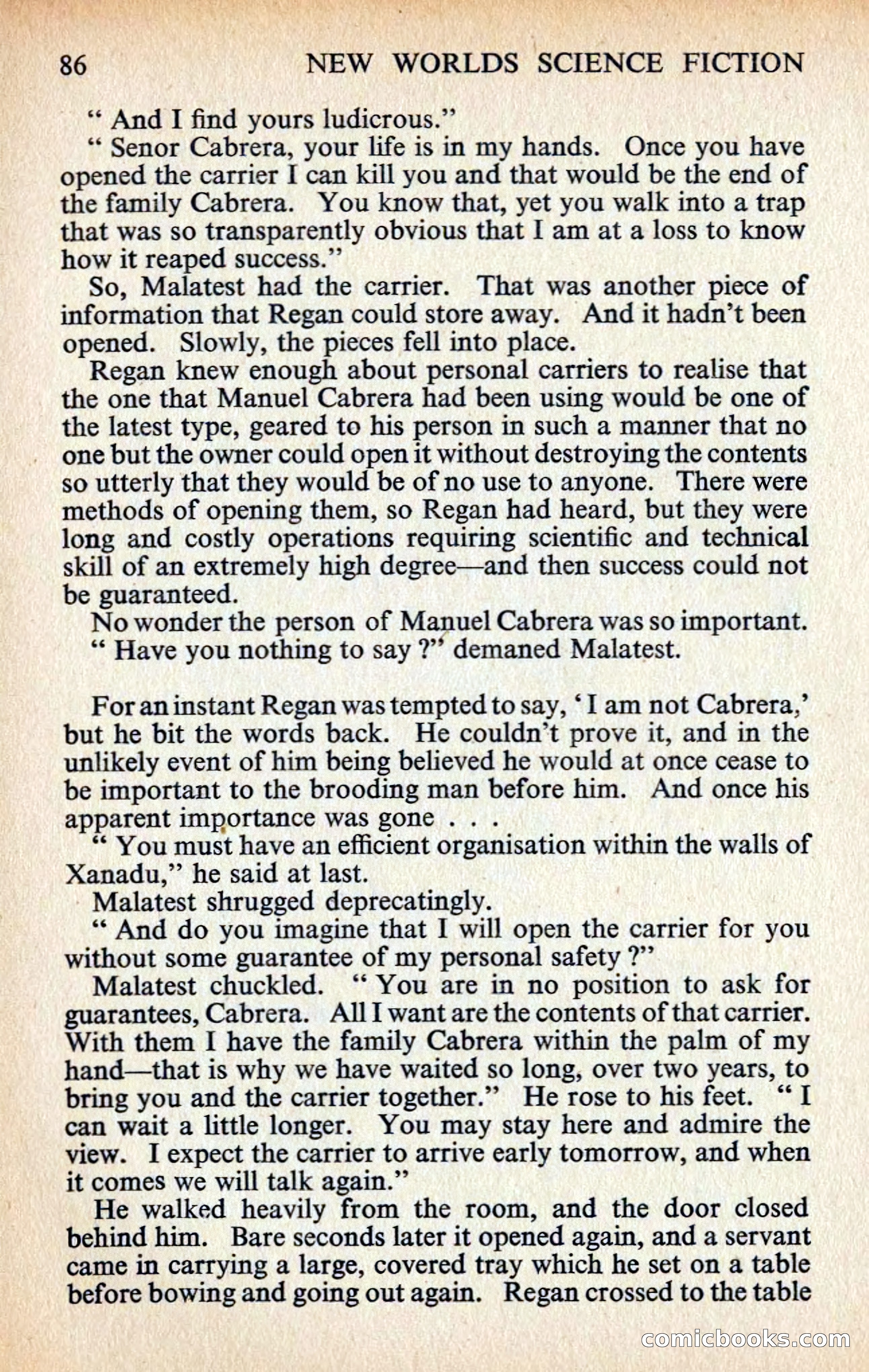 New Worlds #127, Vol. 43 (February 1963) — page 88 of 132