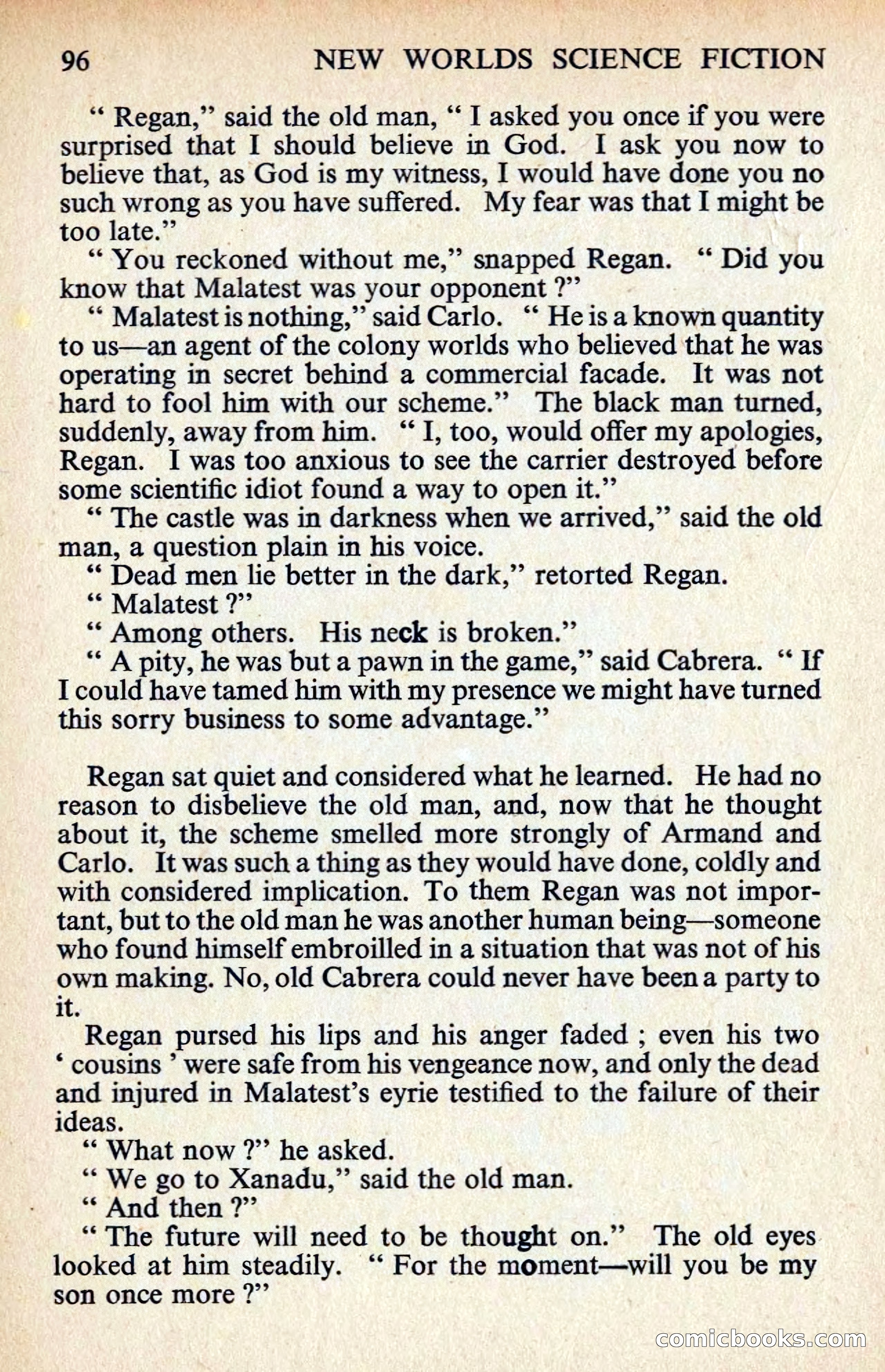 New Worlds #127, Vol. 43 (February 1963) — page 98 of 132