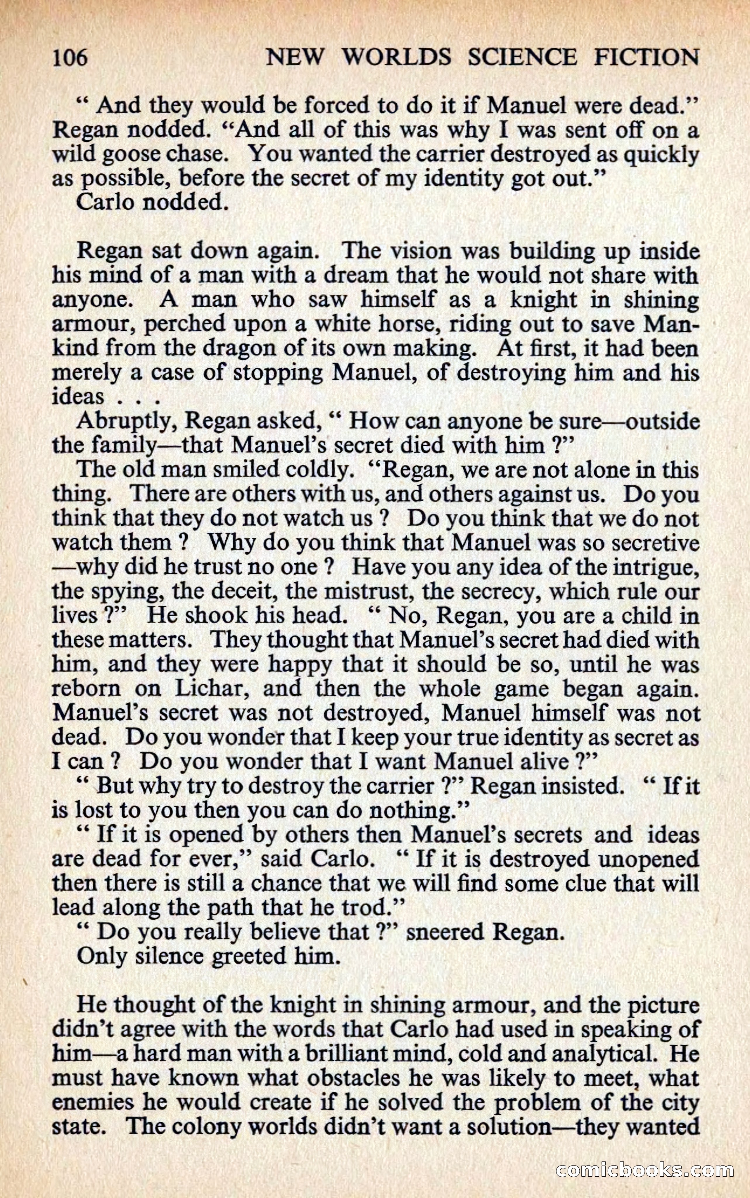 New Worlds #127, Vol. 43 (February 1963) — page 108 of 132